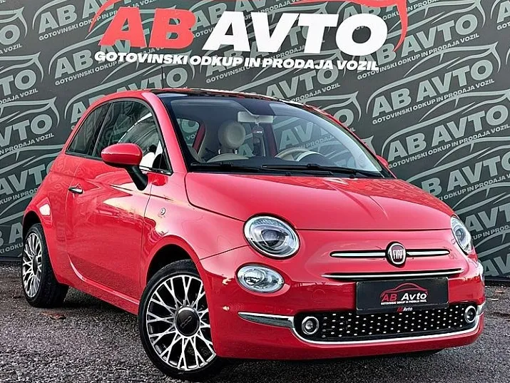 Zunanja slika - Fiat 500 - 1.2 8v Lounge+ALU+STR OKNO+LED+CITY+BREZPOLOGA+TOP - 1