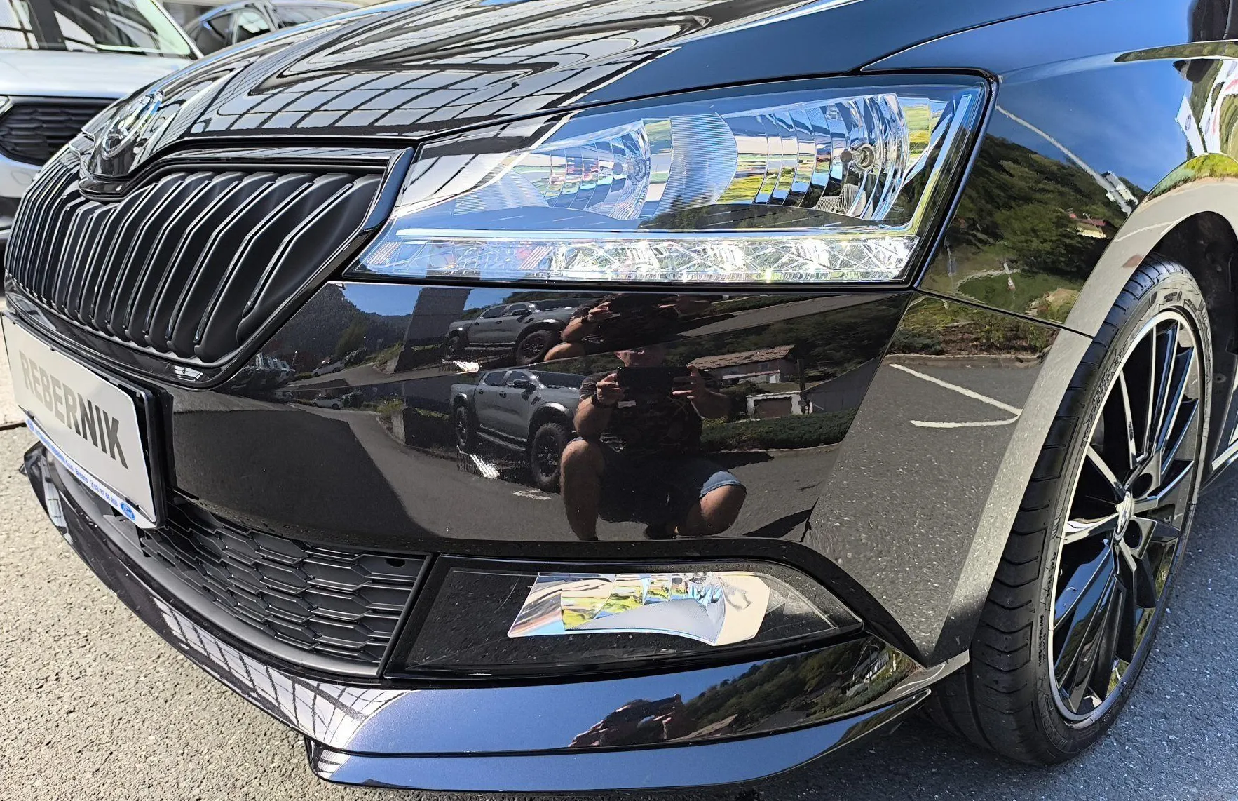 Zunanja slika - Škoda Fabia - 1.0 TSI Black Edition-SLO-1.LAST.- samo 80 TKM - 14