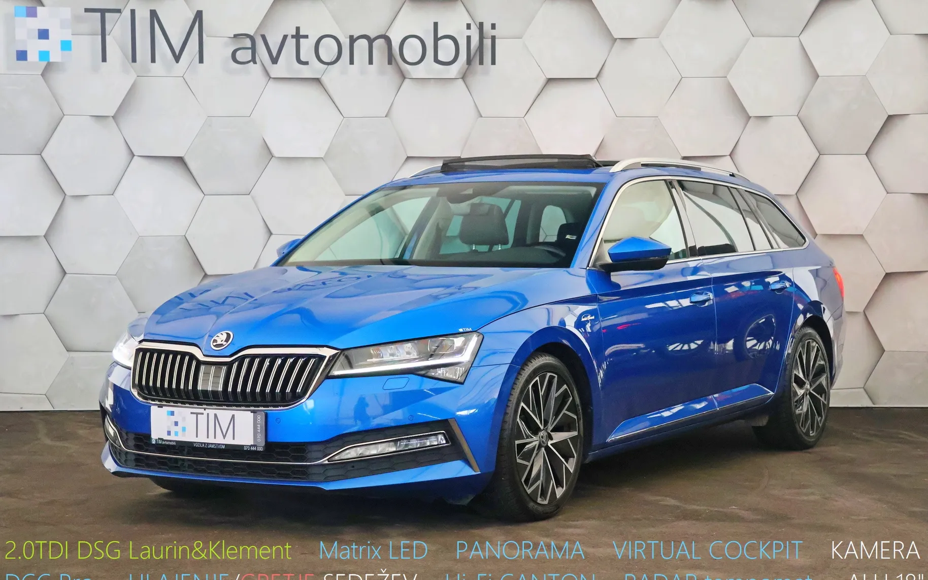 Zunanja slika - Škoda Superb - Combi 2.0 TDI DSG L&K 150KM - 1
