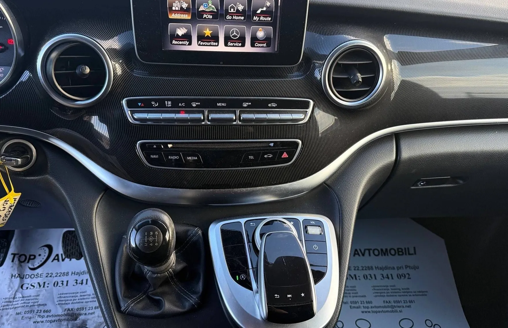 Zunanja slika - Mercedes-Benz V-Razred - V 200d SLO VOZILO NAVI PDC TEM KAMERA 1LASTNIK TOP - 14