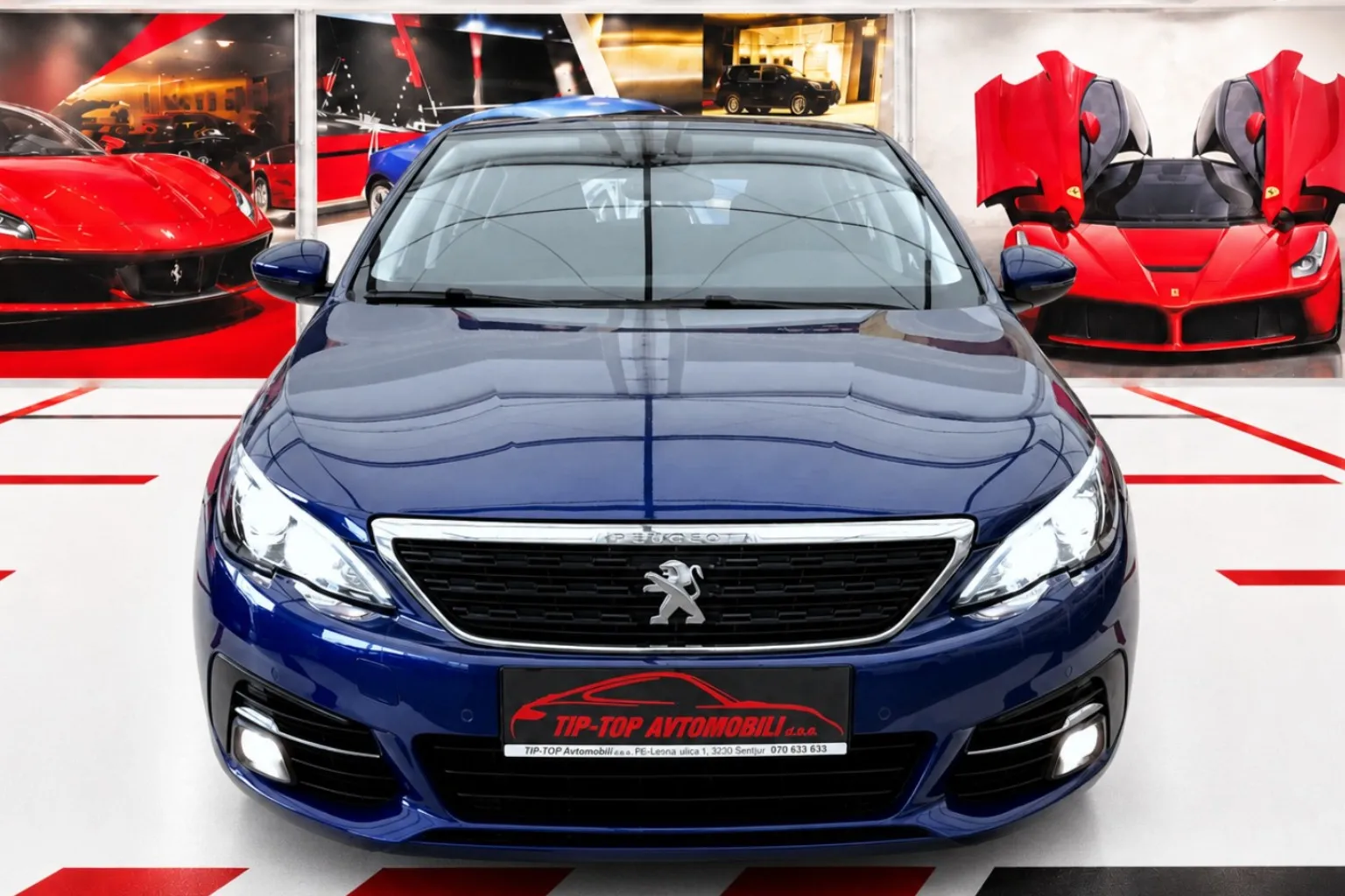 Zunanja slika - Peugeot 308 - 1.5 BlueHDi 100 STT ALLURE 2XPDC ALU NAVI VRHUNS.. - 2