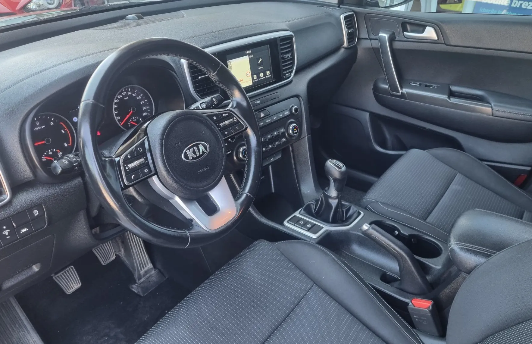 Zunanja slika - KIA Sportage - 2WD 1.6 TD - SLOVENSKI + 1. LASTNIK + ZGODOVINA - 9