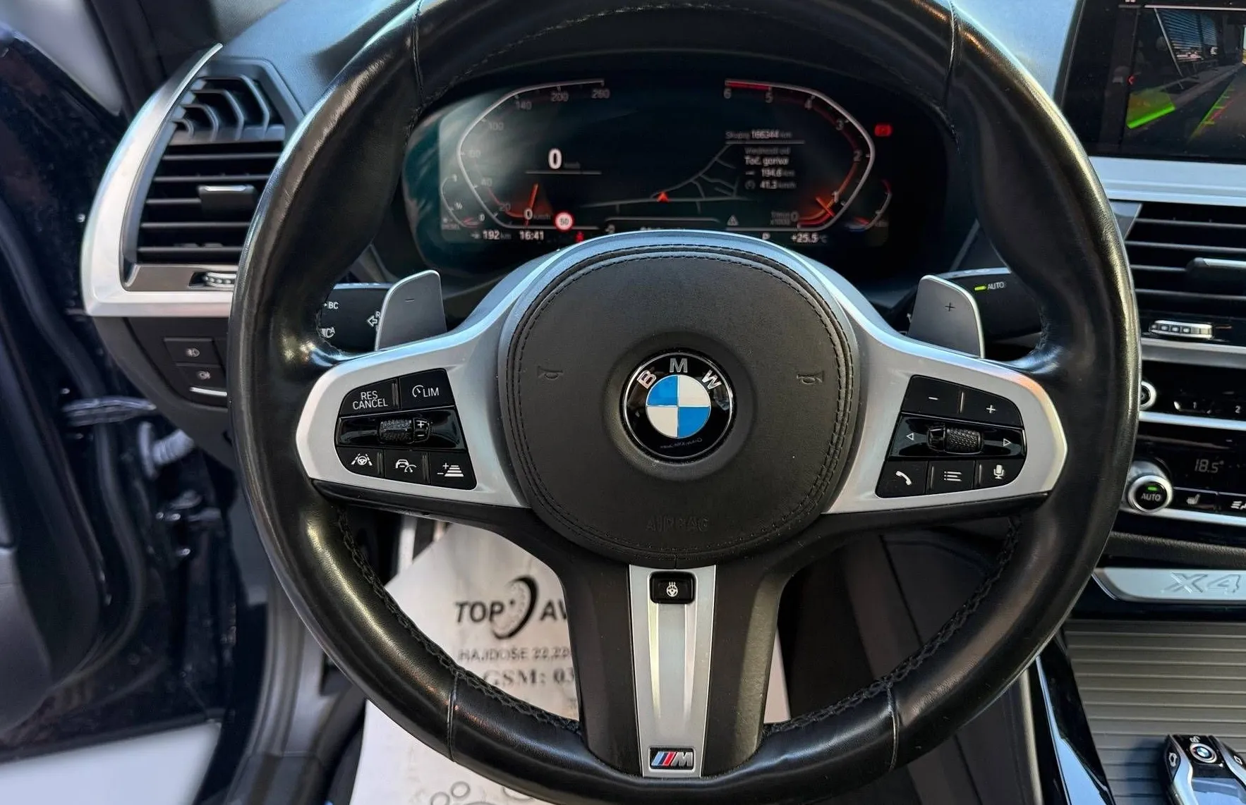 Zunanja slika - BMW X4 - serija : xDrive30d M PAKET FULL LED 360 KAMERA TEM NAVI T - 14