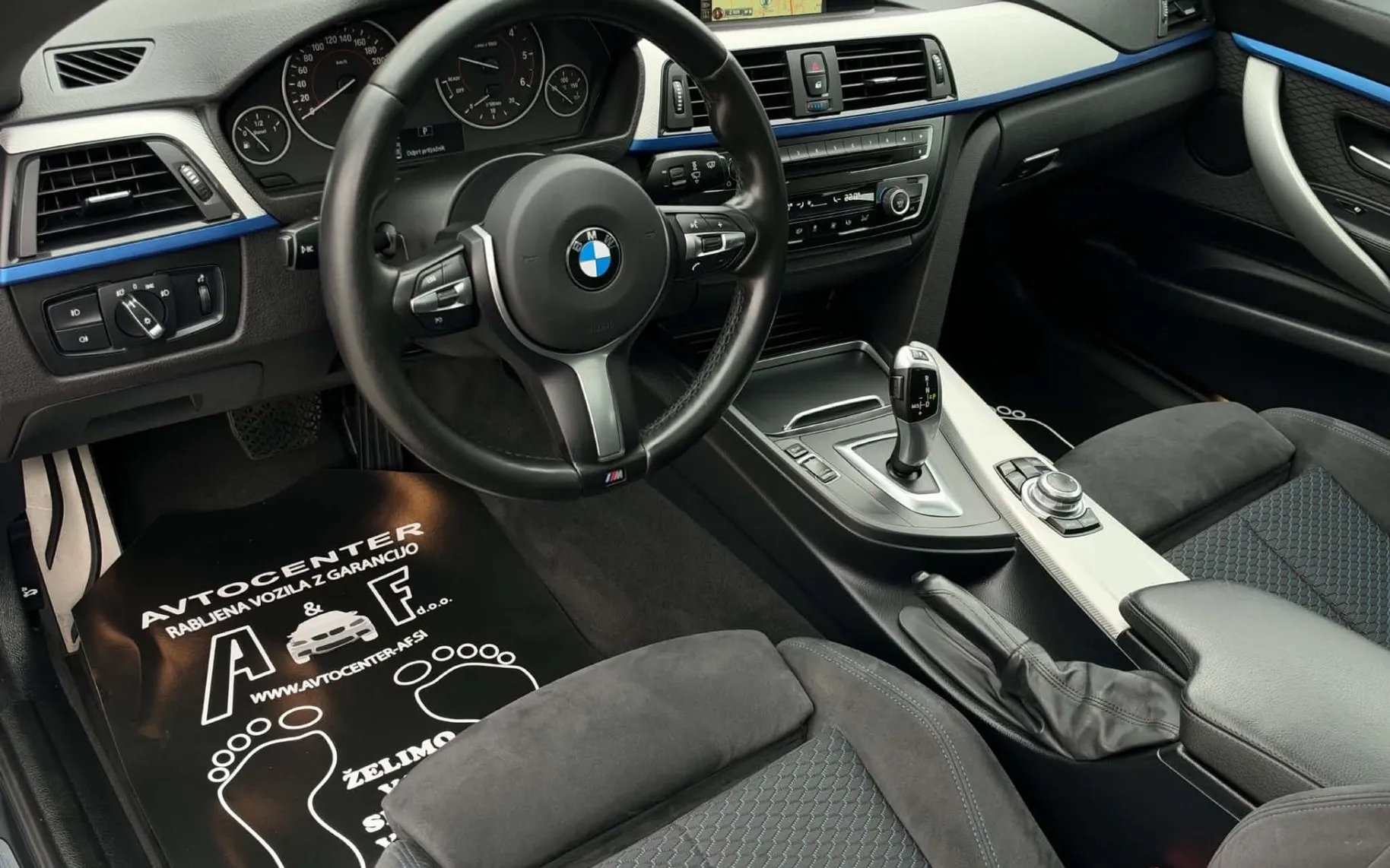 Notranja slika - BMW serija 3 Gran Turismo: - 318d-GT-M PAKET-PANORAMA-LIZING ZA TUJCE-PDC- - 7