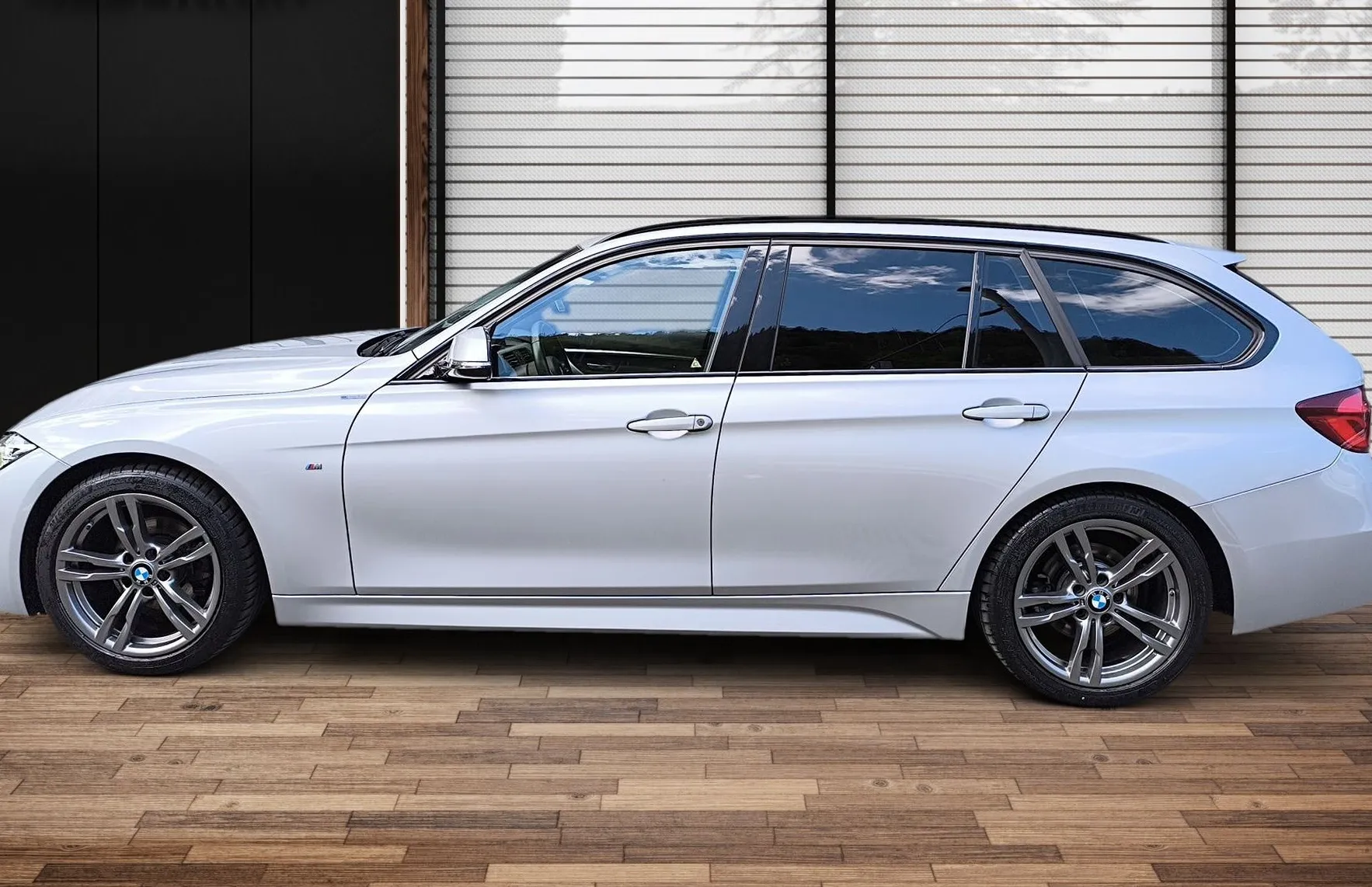 Zunanja slika - BMW Serija 3 - Touring: 318i AVT M SPORT-LED-USNJE-ŠPORTNI SEDEŽI-VIRTU - 6
