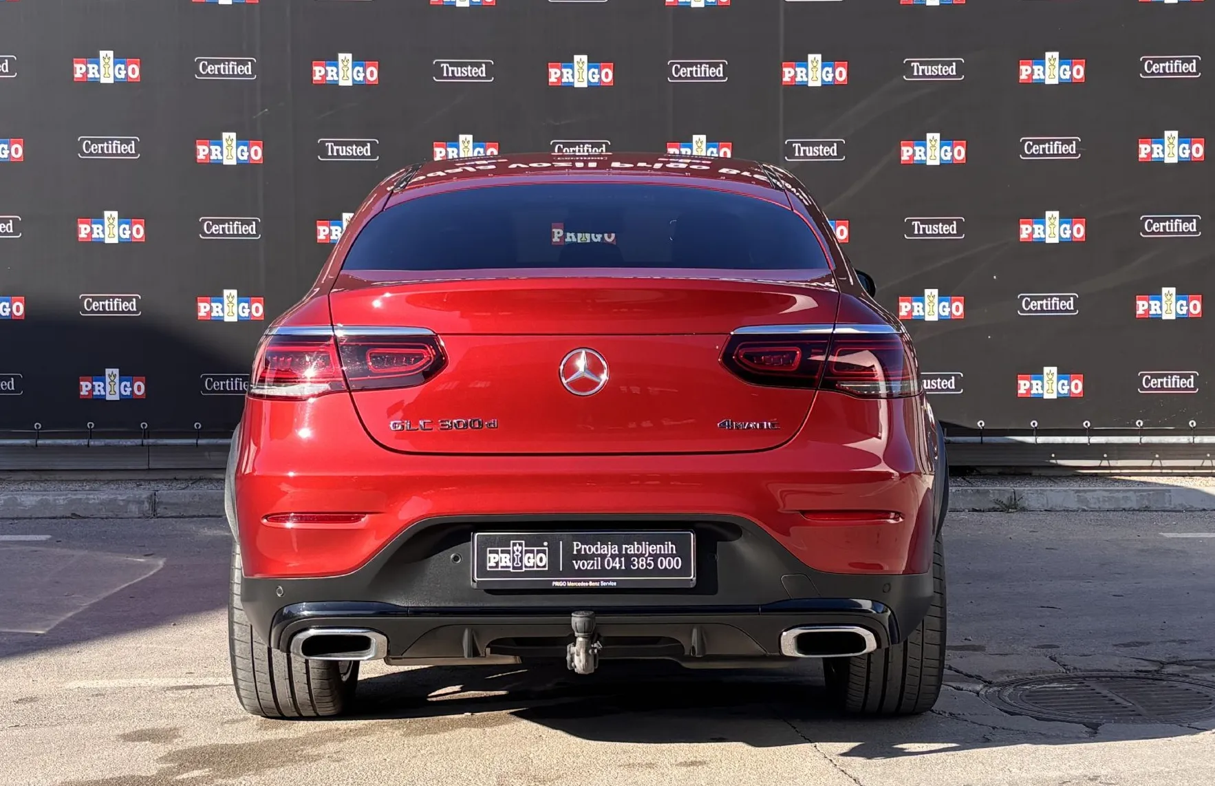 Zunanja slika - Mercedes-Benz GLC-Razred - GLC coupe 300d 4Matic AMG Line. Asistenti. 360 kamera... - 2
