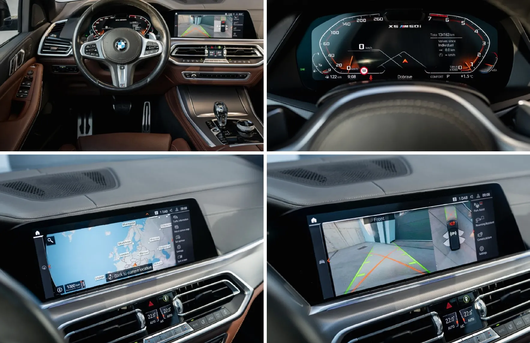 Zunanja slika - BMW X5 - serija : M50i Adaptivno M podvozje HarmanK Night vision - 12