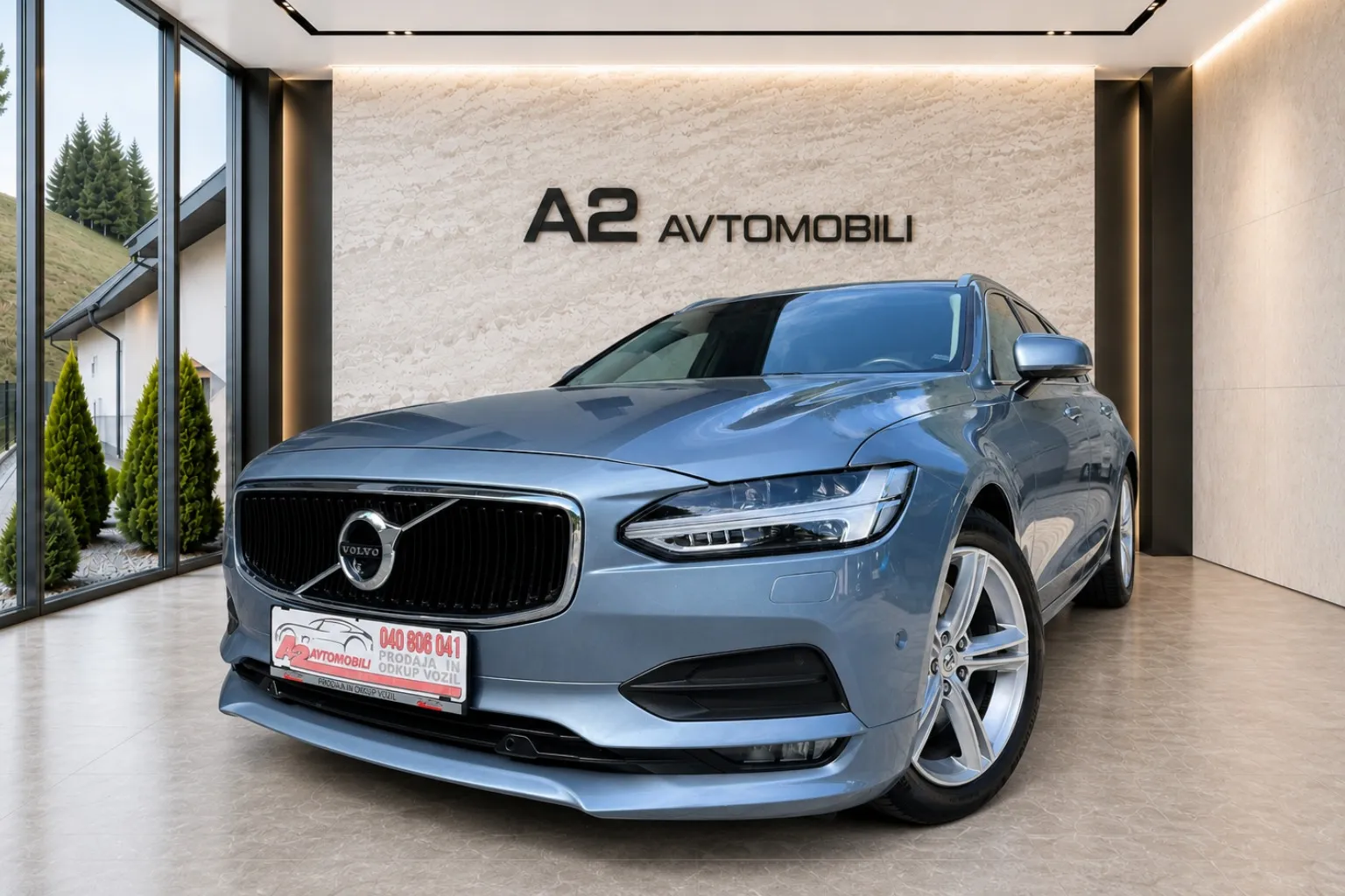Zunanja slika - Volvo V90 - D5 A AWD 4X4-KAMERA 360-ACC-NAVI-ALU- - 1