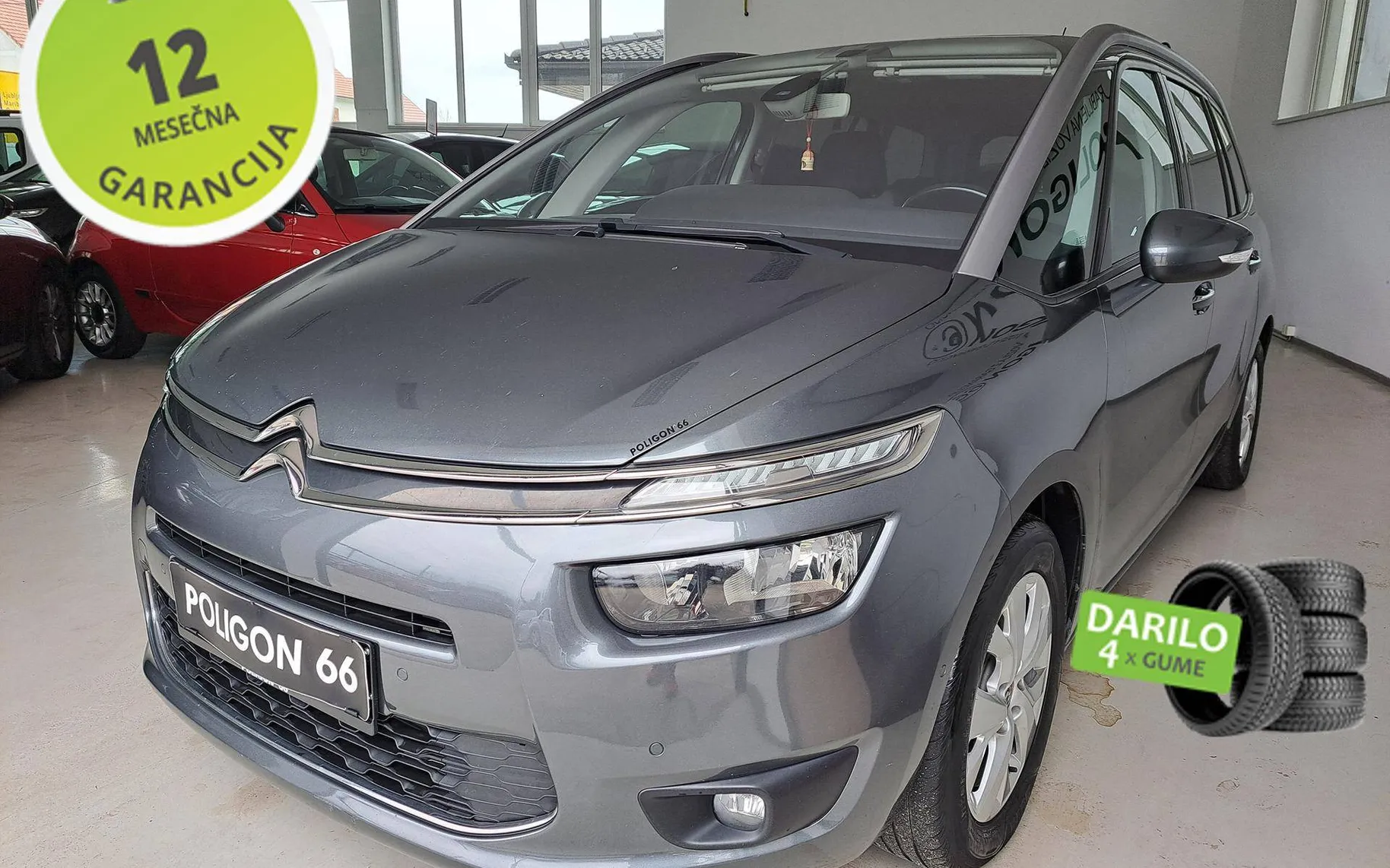 Zunanja slika - Citroën C4 - Grand Picasso BlueHDi-7 SEDEŽEV-KAMERA-ODLIČEN-KOT NOV - 1