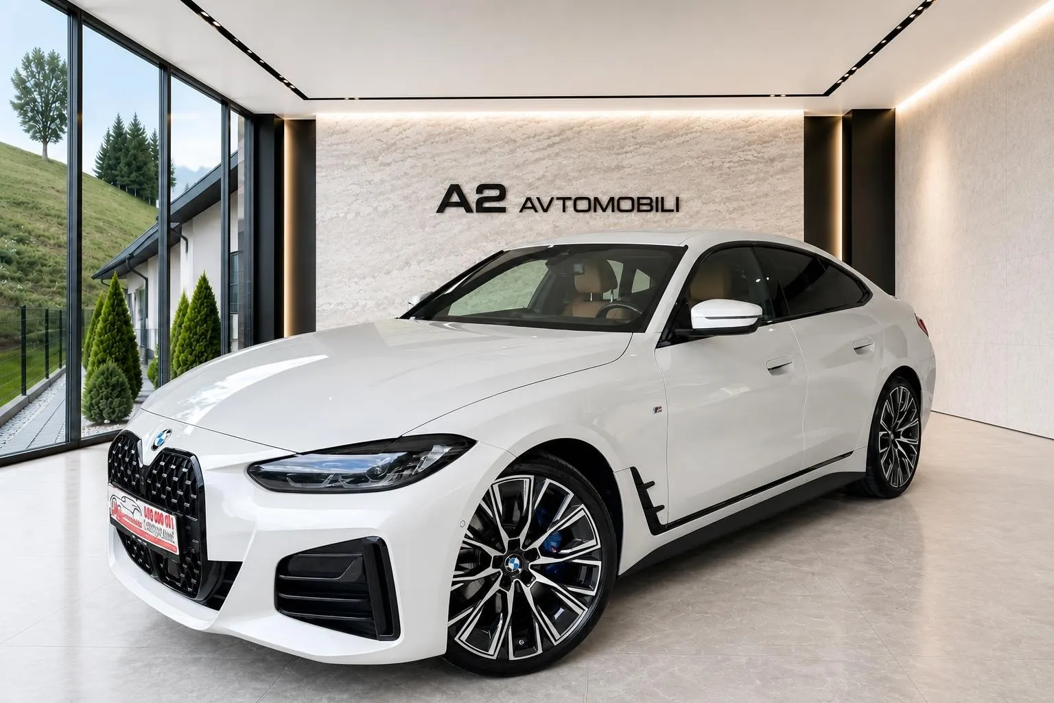 Notranja slika - BMW serija 4 Gran Coupe: - 420d xDrive Gran Coupe M-SPORT-HARMAN-KAMERA-NAVI- - 10