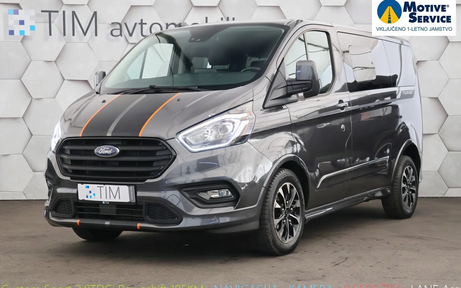 Zunanja slika - Ford Transit Custom Combi - Transit 2.0 TDCi Powershift 185KM - 1