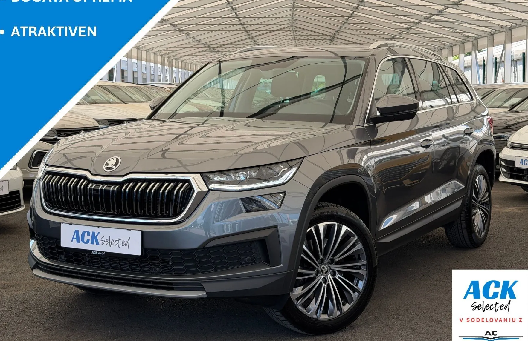 Zunanja slika - Škoda Kodiaq - Style 2.0 TSI DSG 4x4 SLO 1.Lastnik KAMERA-KLJUKA - 1