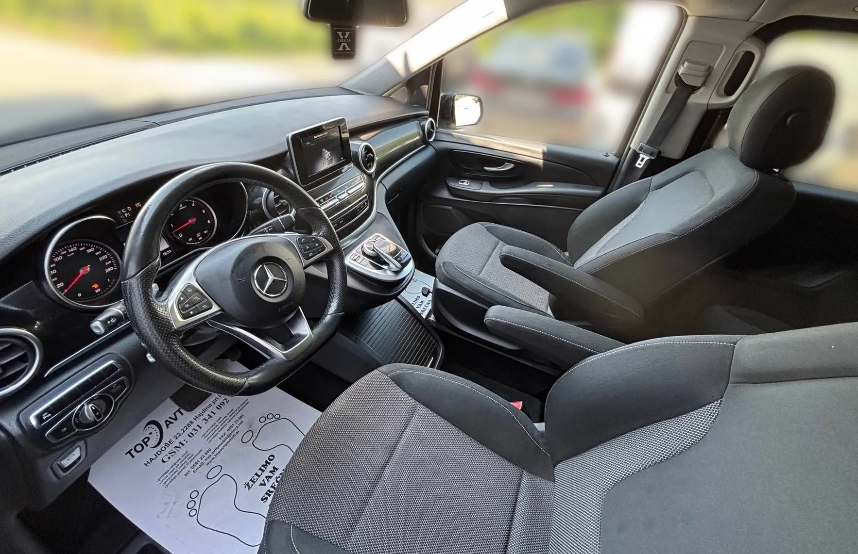 Zunanja slika - Mercedes-Benz V-Razred - V 250d DOLGI AMG-LINE FUL LED NAVI TEMP KAM - 14