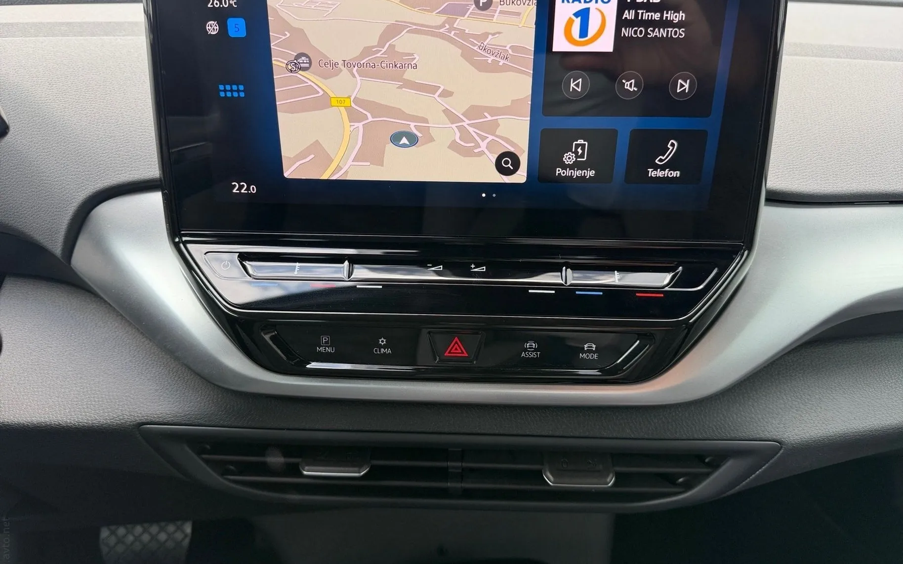 Notranja slika - Volkswagen ID.4 - Pure Performance  52 kWh -PDC-Navigacija-AppConnec - 9