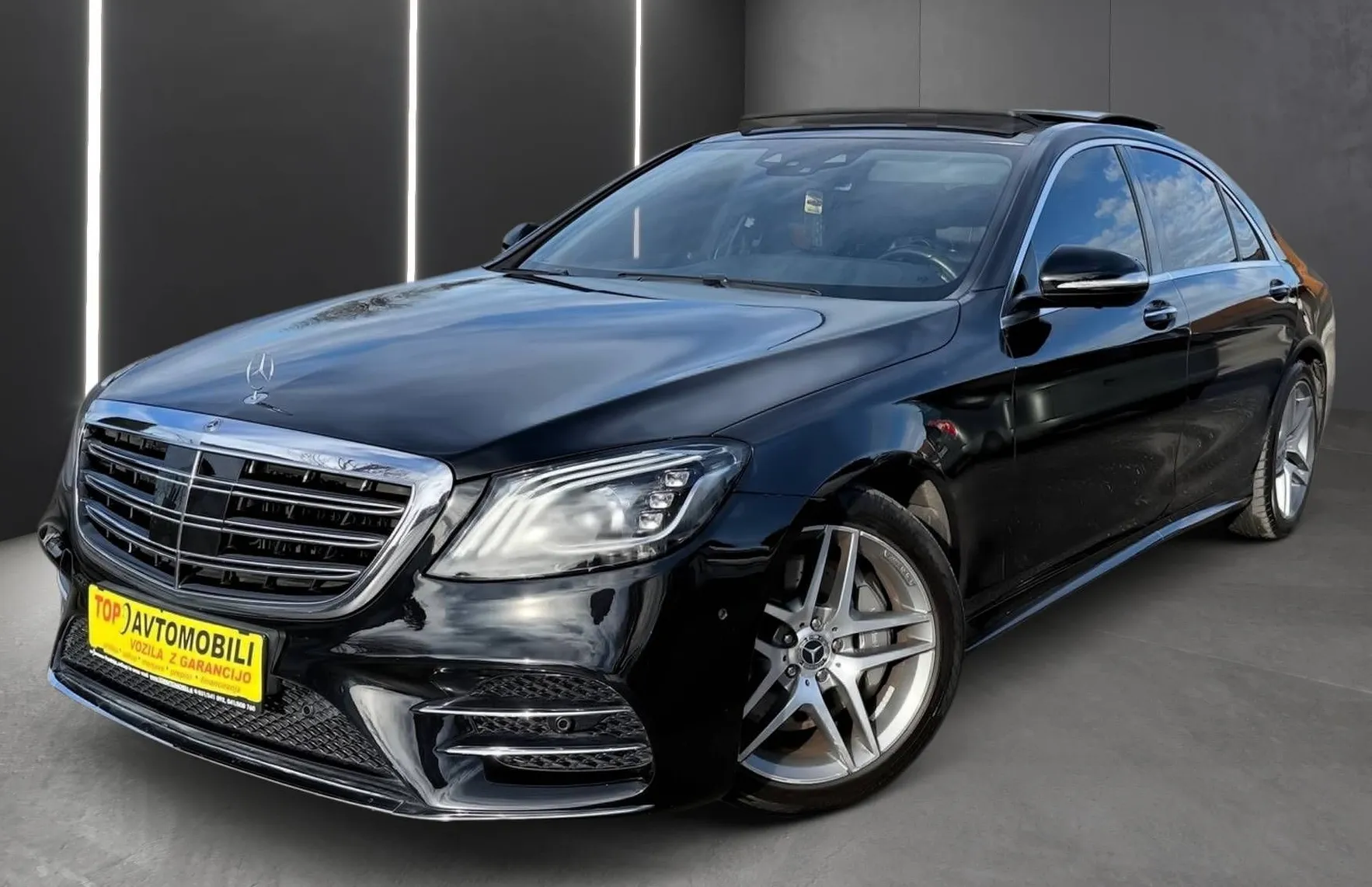 Zunanja slika - Mercedes-Benz S-Razred - 350d LONG AMG LINE MULTIBEAM 360KAM PANO PDC TOP.. - 1