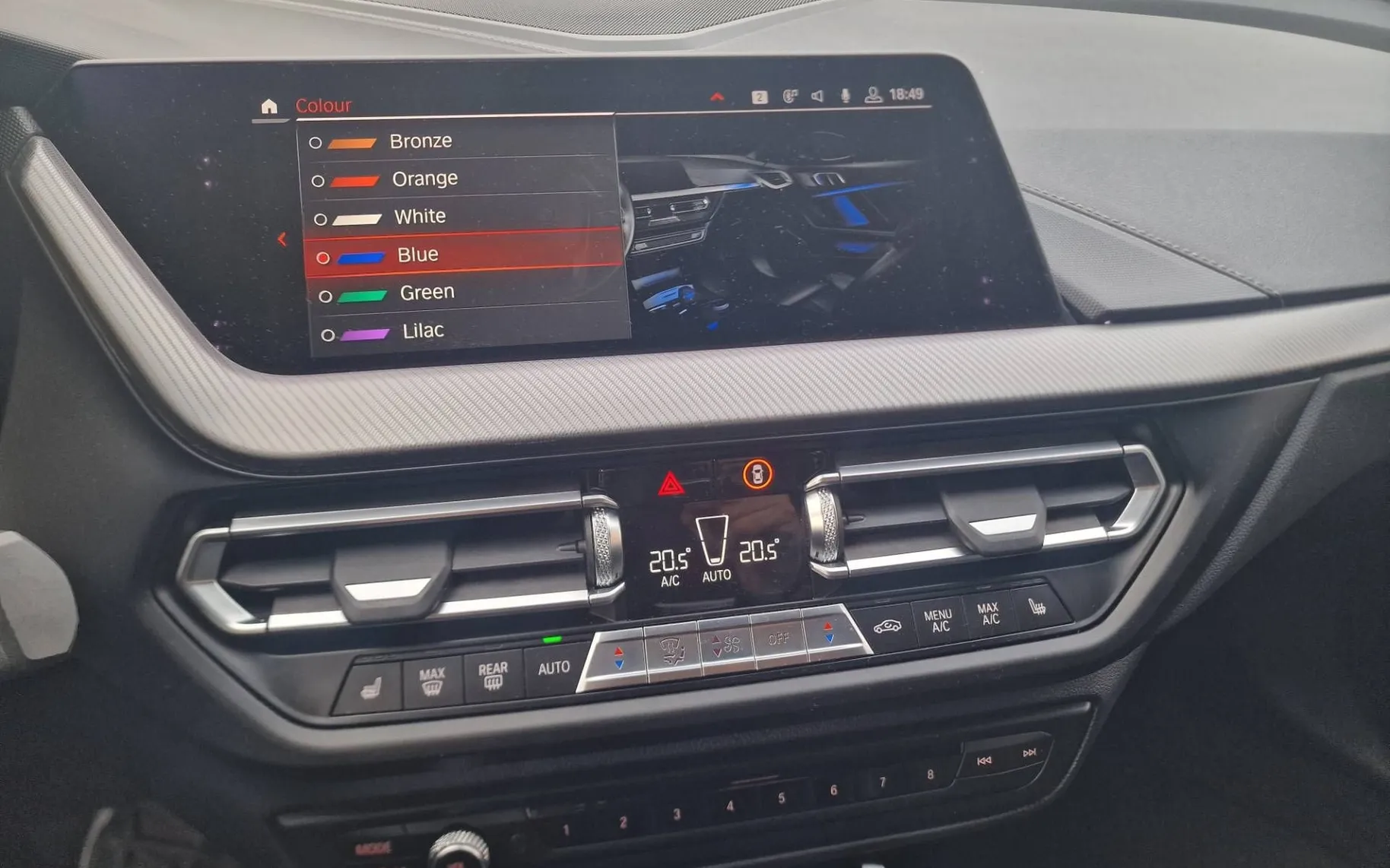 Notranja slika - BMW serija 1: - M135i xDrive Avt. POLOG 3300 - 7
