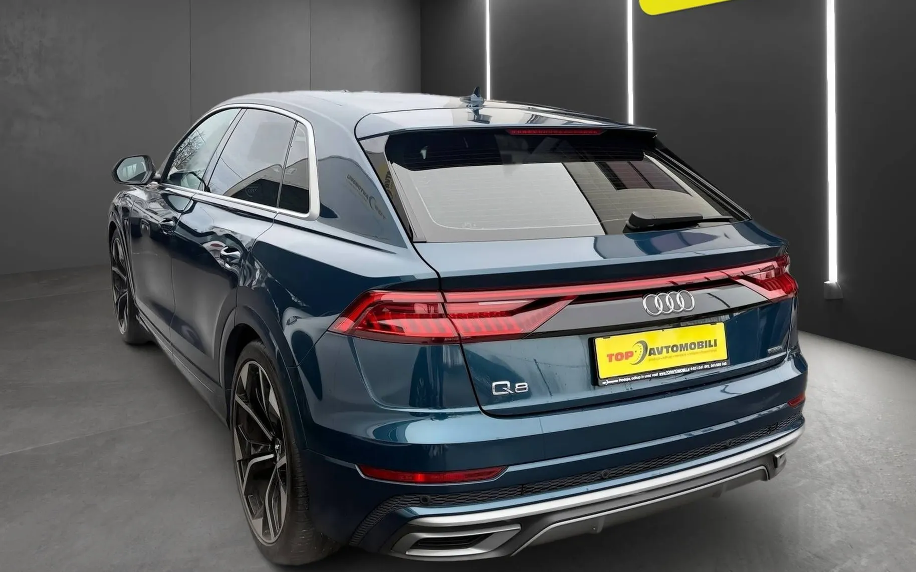 Zunanja slika - Audi Q8 - 50 TDI Q S LINE HD MATRIX ZRAČNO RADAR KAMERA ... - 5