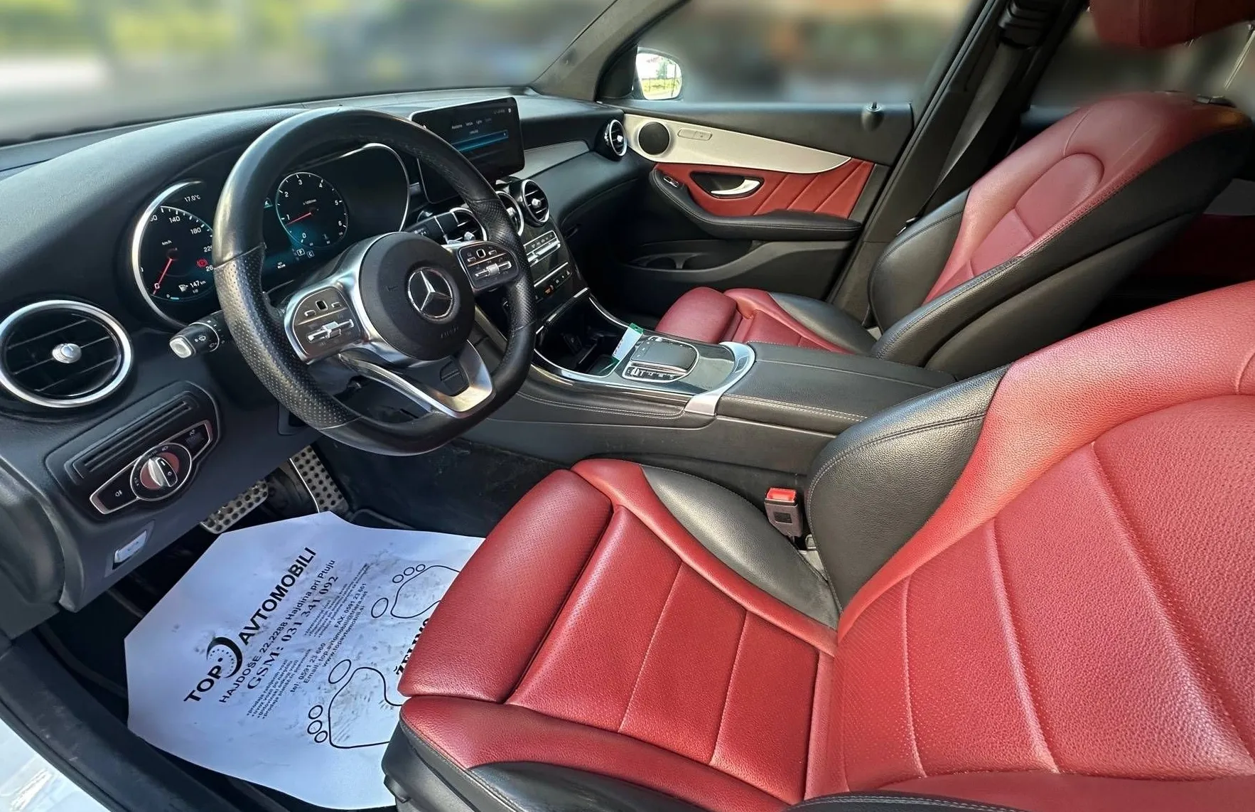 Zunanja slika - Mercedes-Benz GLC-Razred - GLC coupe 220d 4MATIC AMG LINE LED RADAR KAM 360 USNJE NAVI - 12