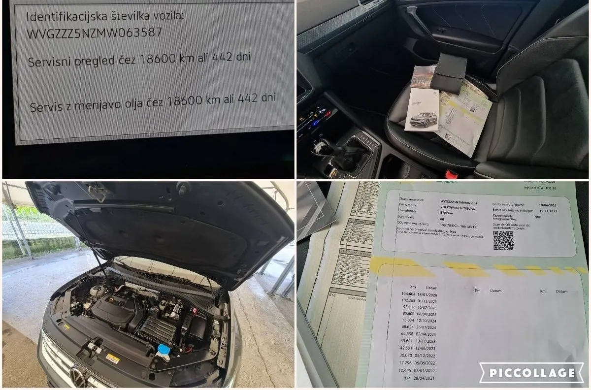 Notranja slika - Volkswagen Tiguan - 1.5 TSI  R-Line DSG•Bogata dodatna oprema... - 9