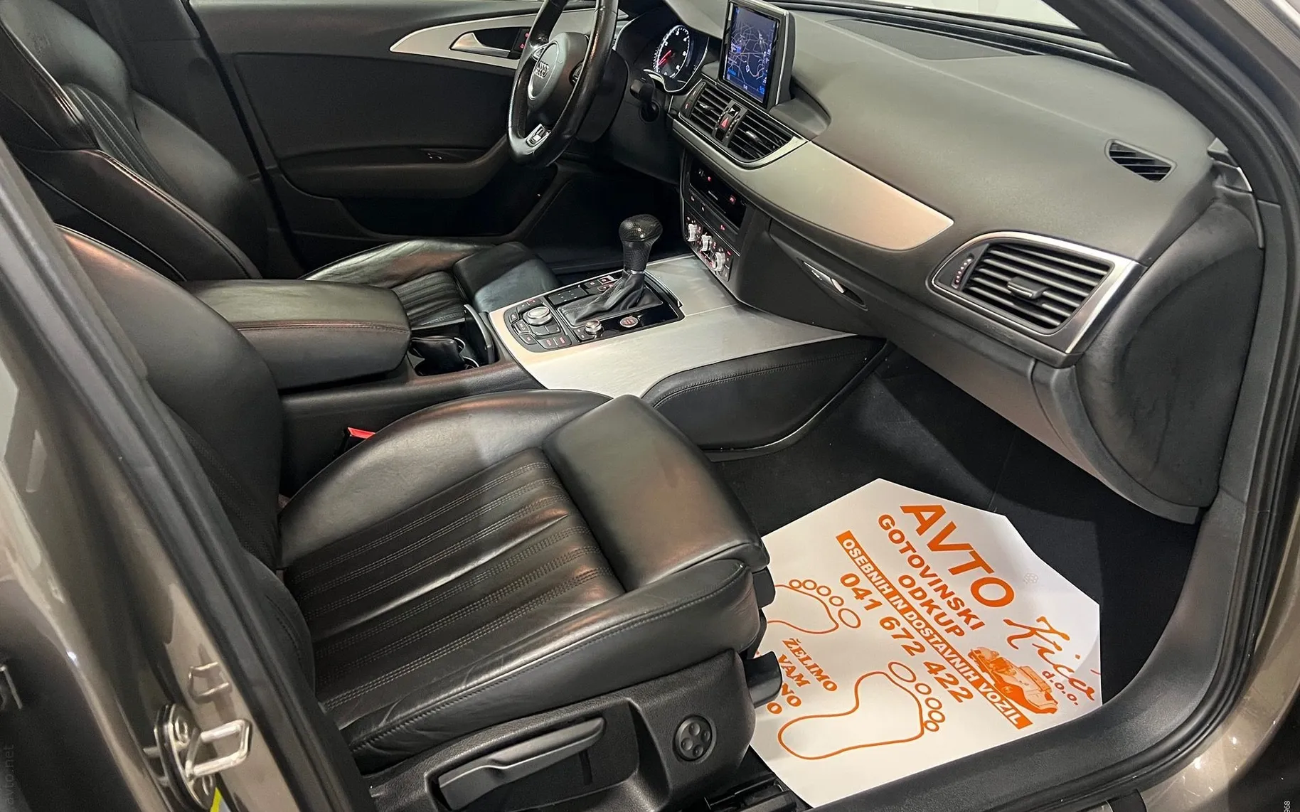 Notranja slika - Audi A6 Avant - 2.0 TDI-S-LINE-LED-AUTO-TEMPOMAT-NAVIGACIJA-PDC... - 11