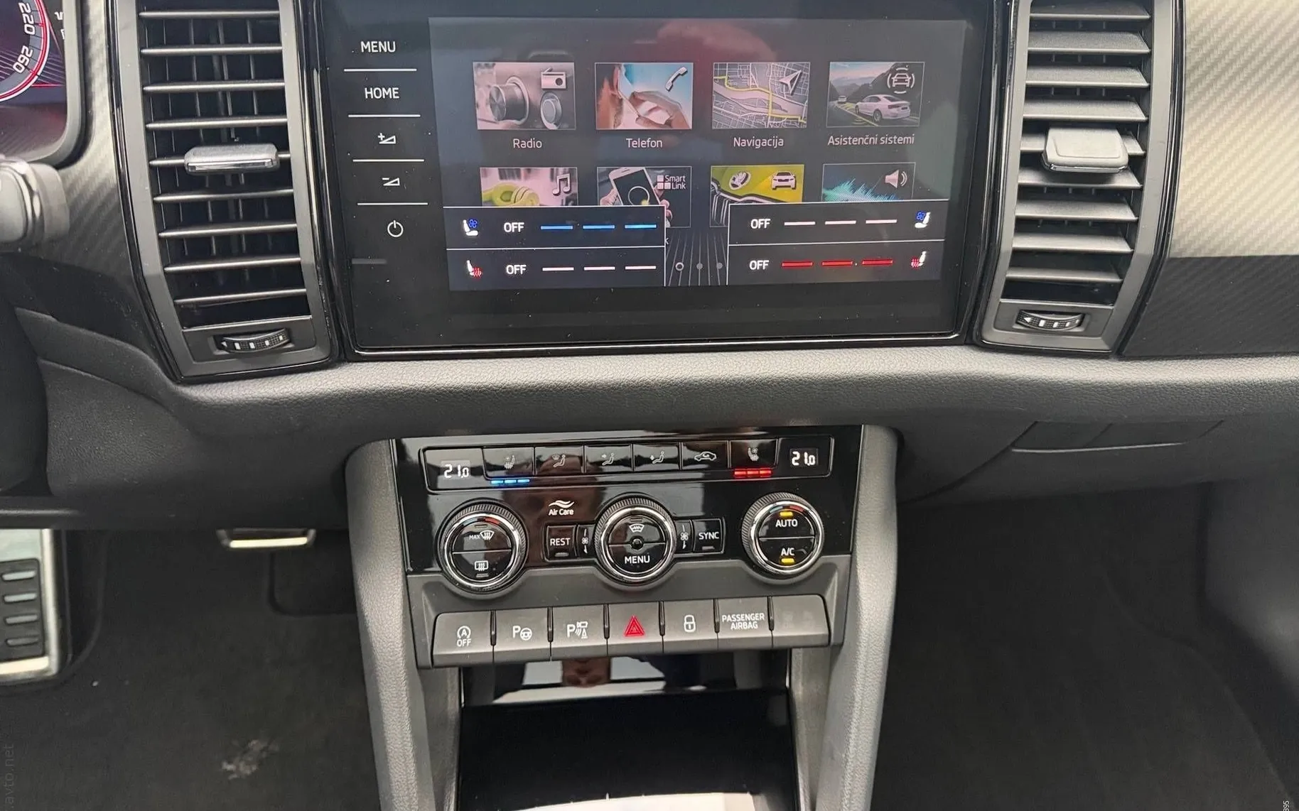 Notranja slika - Škoda Kodiaq - Sportline 2.0 TDI 110kW DSG-Panorama-Matrix-Usnje. - 9