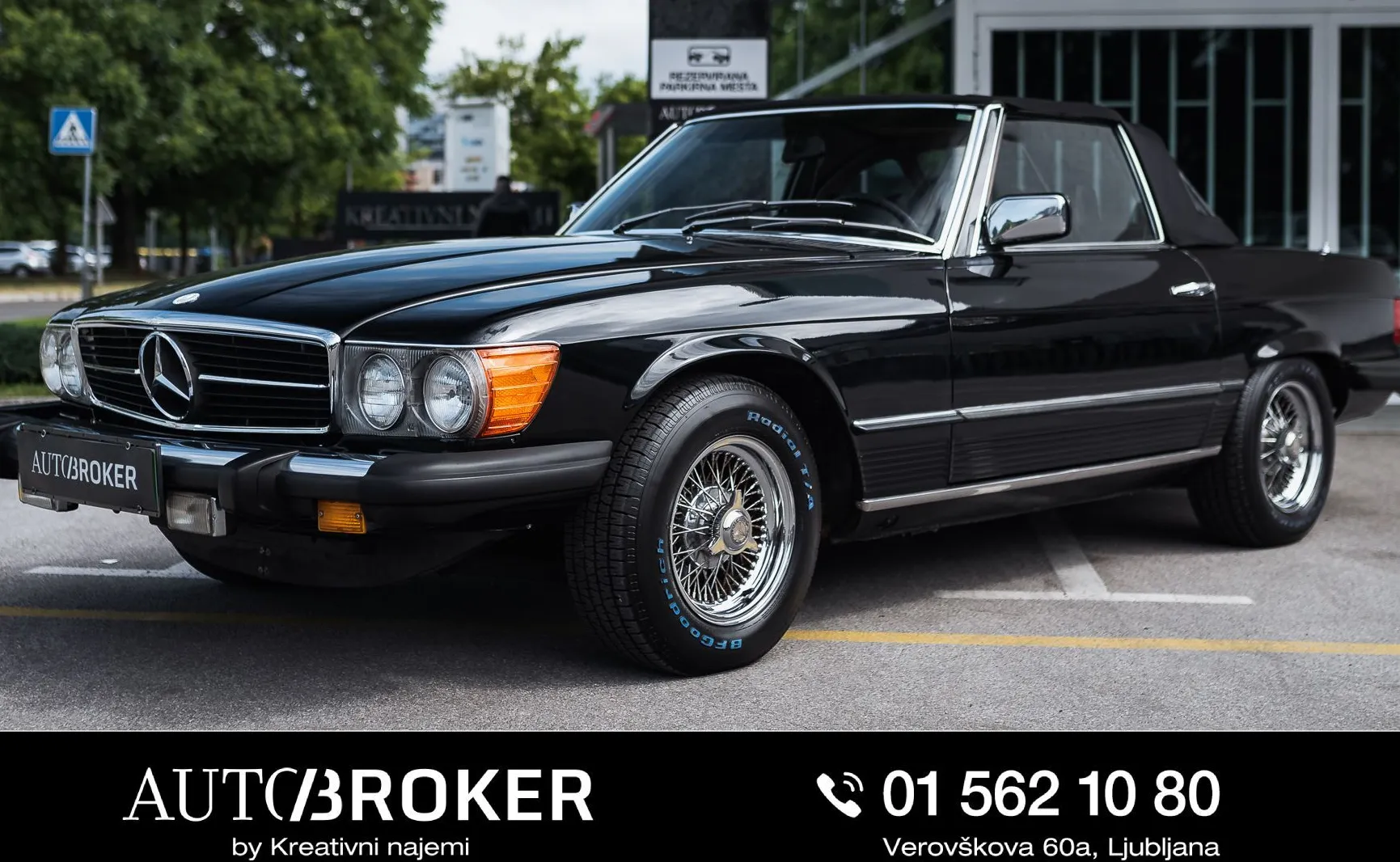 Zunanja slika - Mercedes-Benz SL-Razred - SL 450 4.5 V8 AUT. ALL BLACK mehka in trda streha - 1