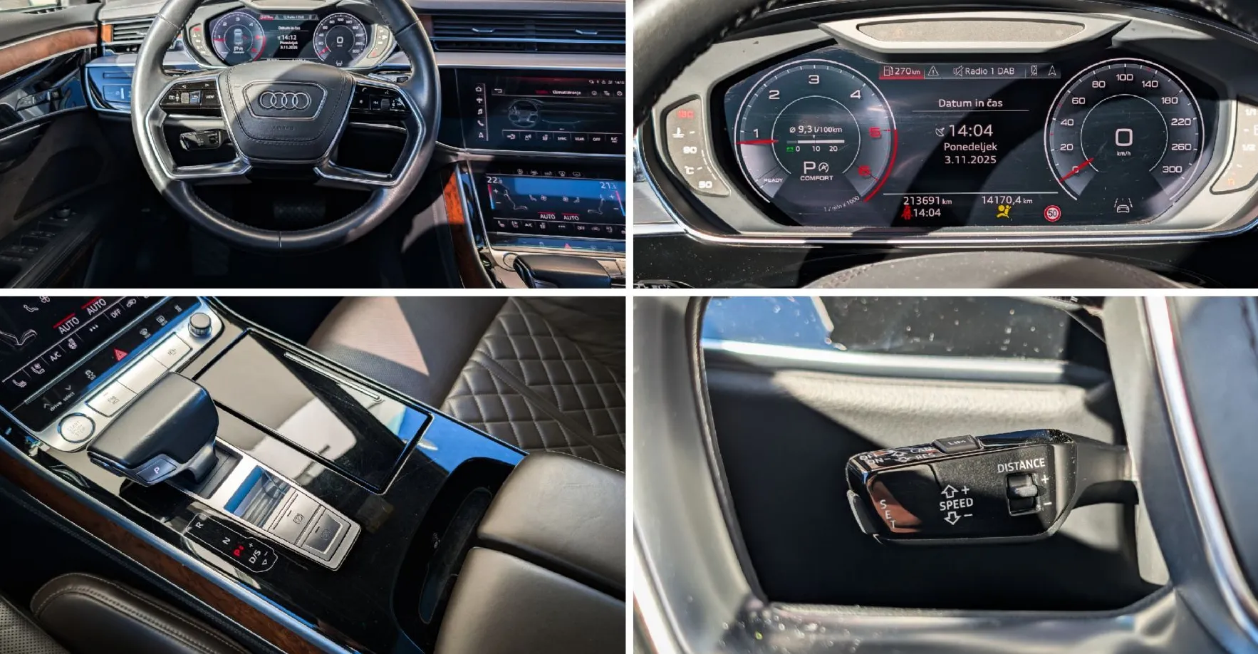Zunanja slika - Audi A8 - 50 TDI quattro Matrix LED BO 360 kamera Head-up - 11