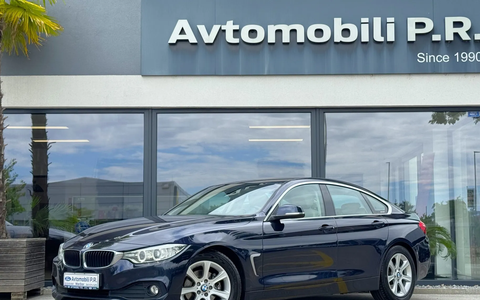 Zunanja slika - BMW serija 4 Gran Coupe - 420d Gran Coupe USNJE-NAVI-TEMPOMAT-PDC-BI-XE - 1