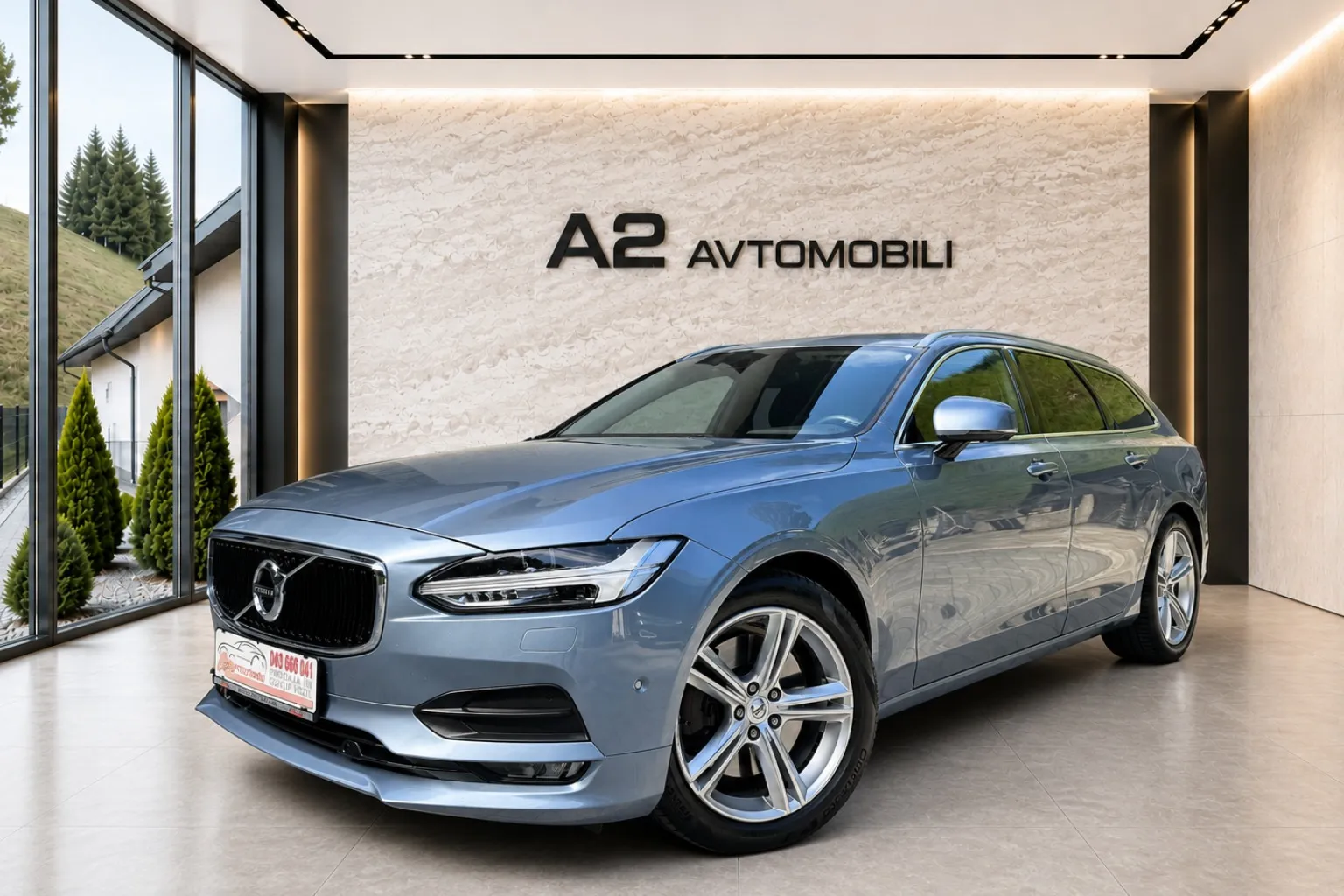 Zunanja slika - Volvo V90 - D5 A AWD 4X4-KAMERA 360-ACC-NAVI-ALU-... - 2