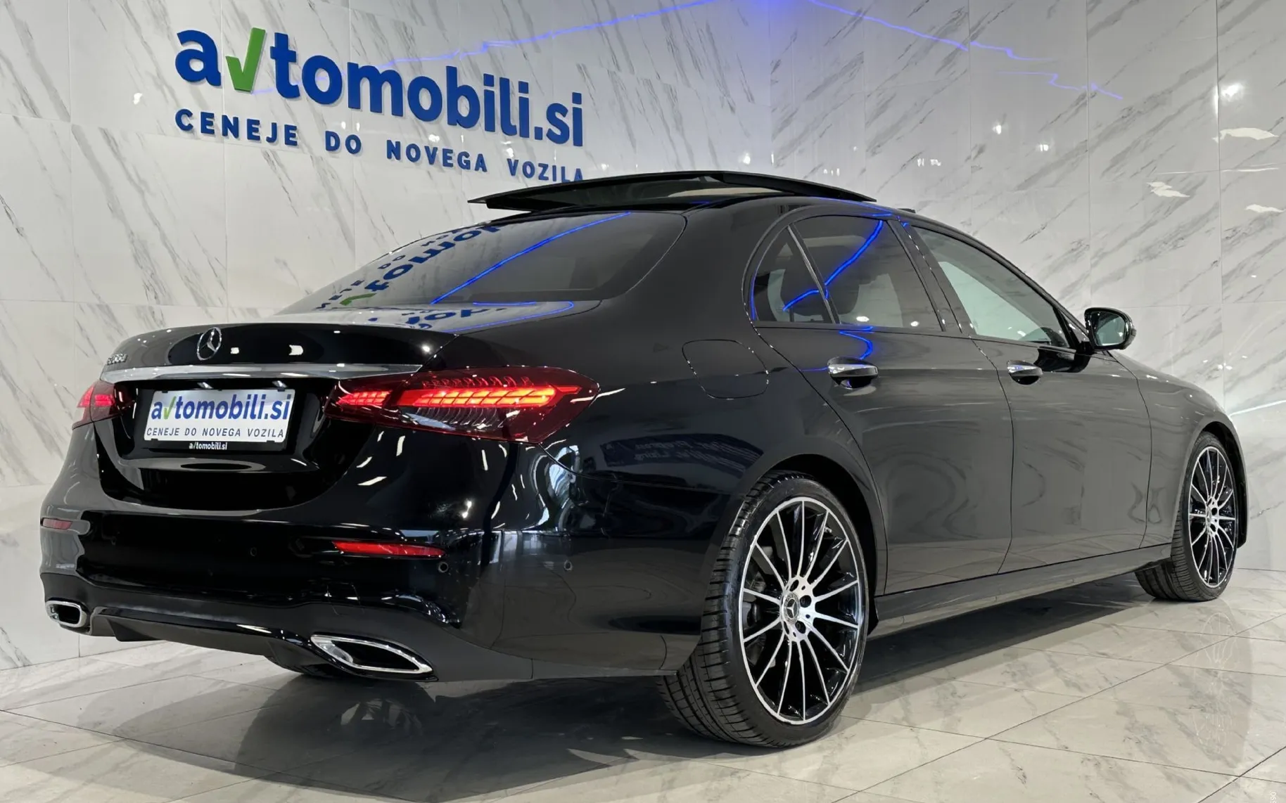 Zunanja slika - Mercedes-Benz E-Razred - 200d|AMG|Pano|SoftC|HUD|Designo|Hlajenje|360K|Burm - 4