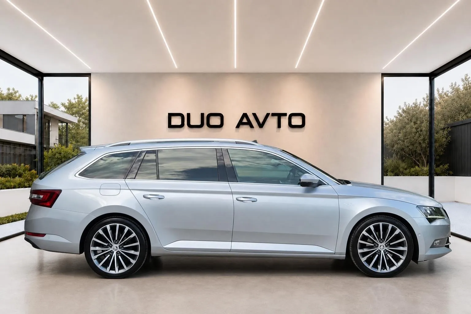 Zunanja slika - Škoda Superb - 2.0TDI-L K-DSG-PANORAMA-USNJE-SLO-NAVI-ACC-CANTON - 4