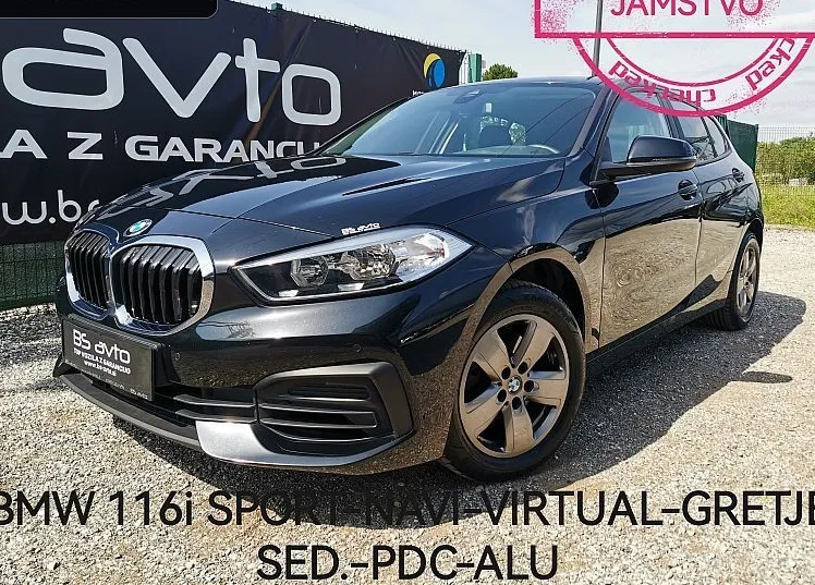 Zunanja slika - BMW Serija 1 - : 116i SPORT-VIRTUAL-NAVI-PDC-GRETJE SED.-ALU - 1