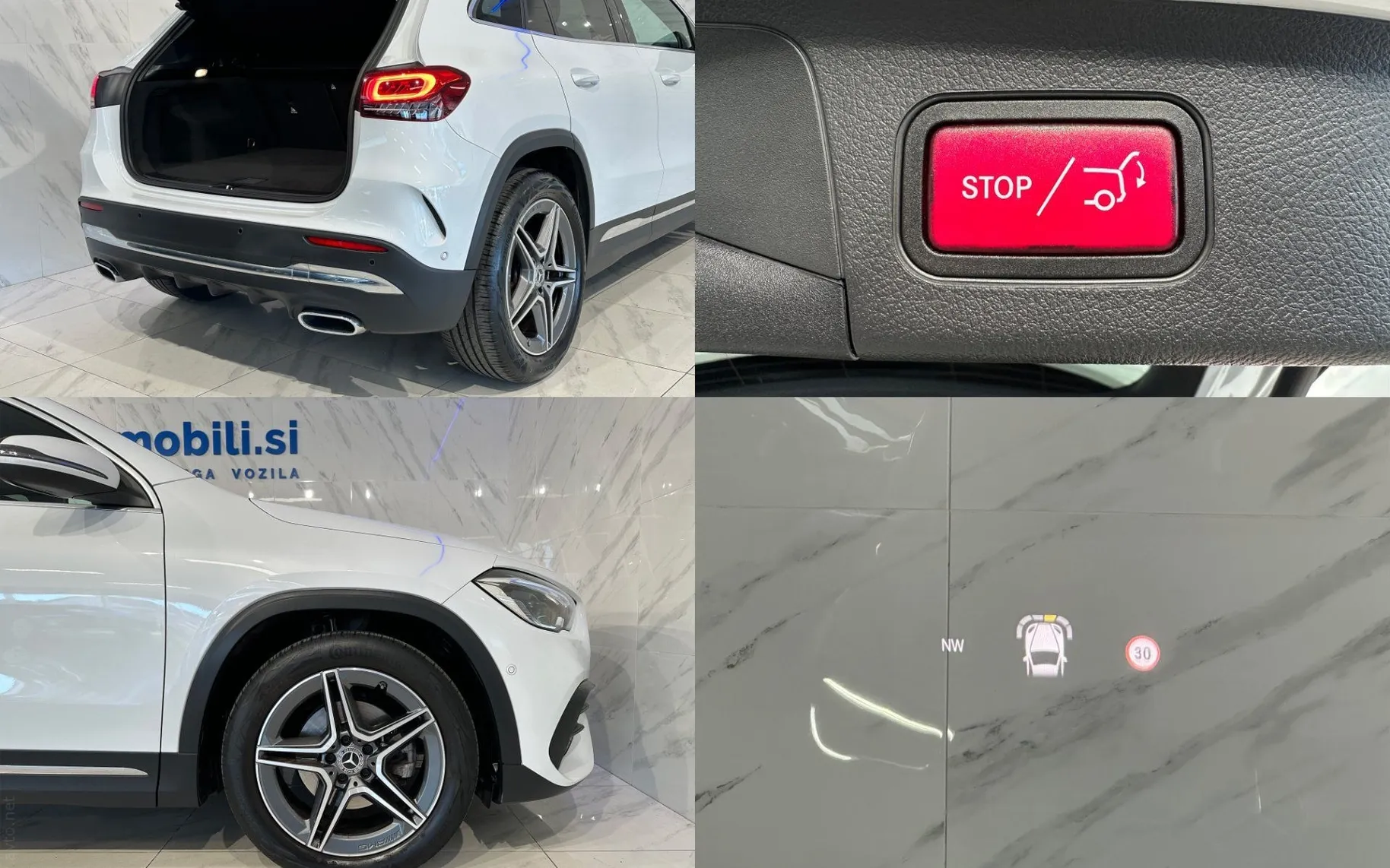 Notranja slika - Mercedes-Benz GLA-Razred - 200|AMG Line|Memory|HUD|Kamera|Gretje|LineAss|R19 - 7
