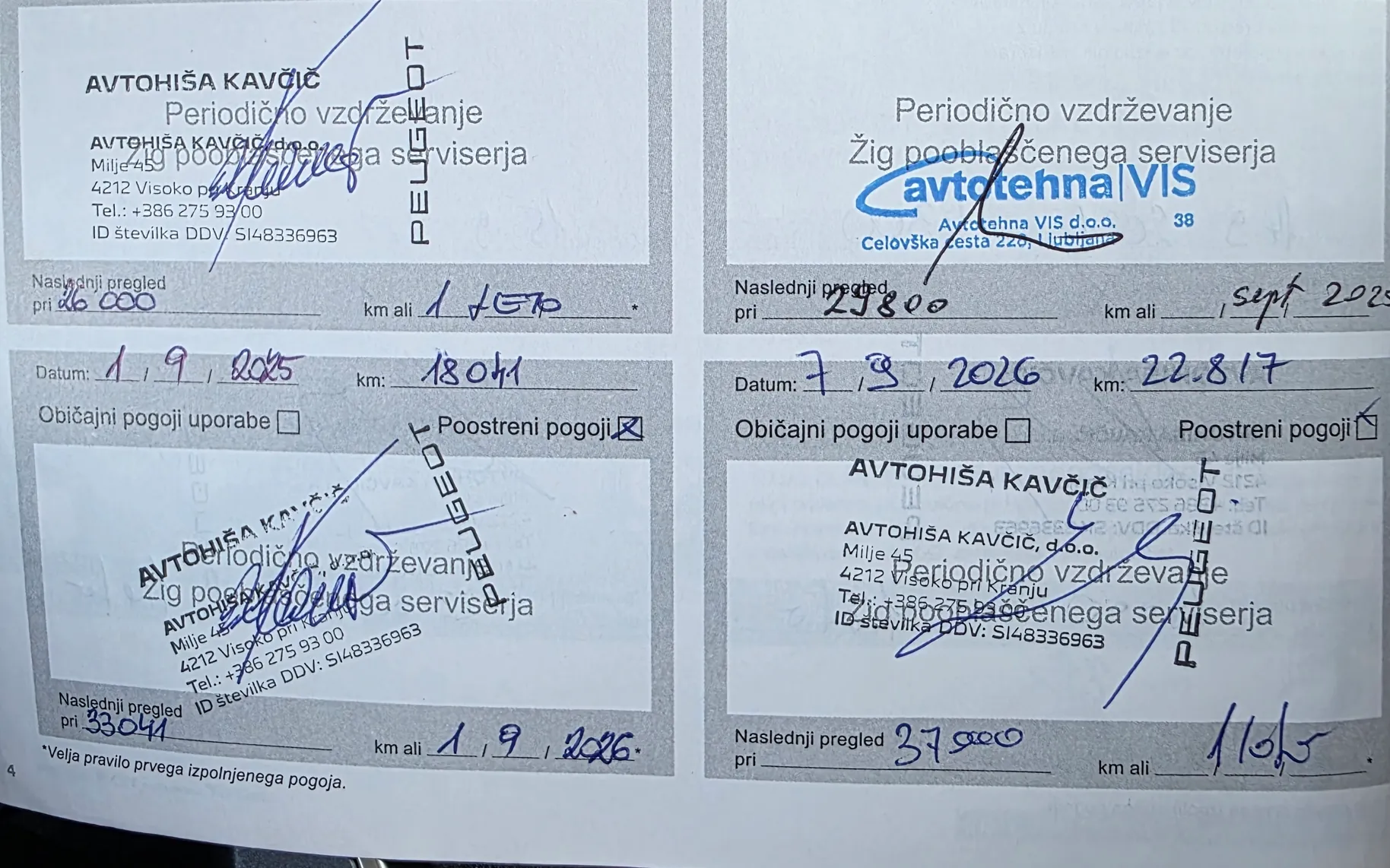 Servisna knjižica - Škoda Octavia - Combi 1,5 TSI ACT Style - 14