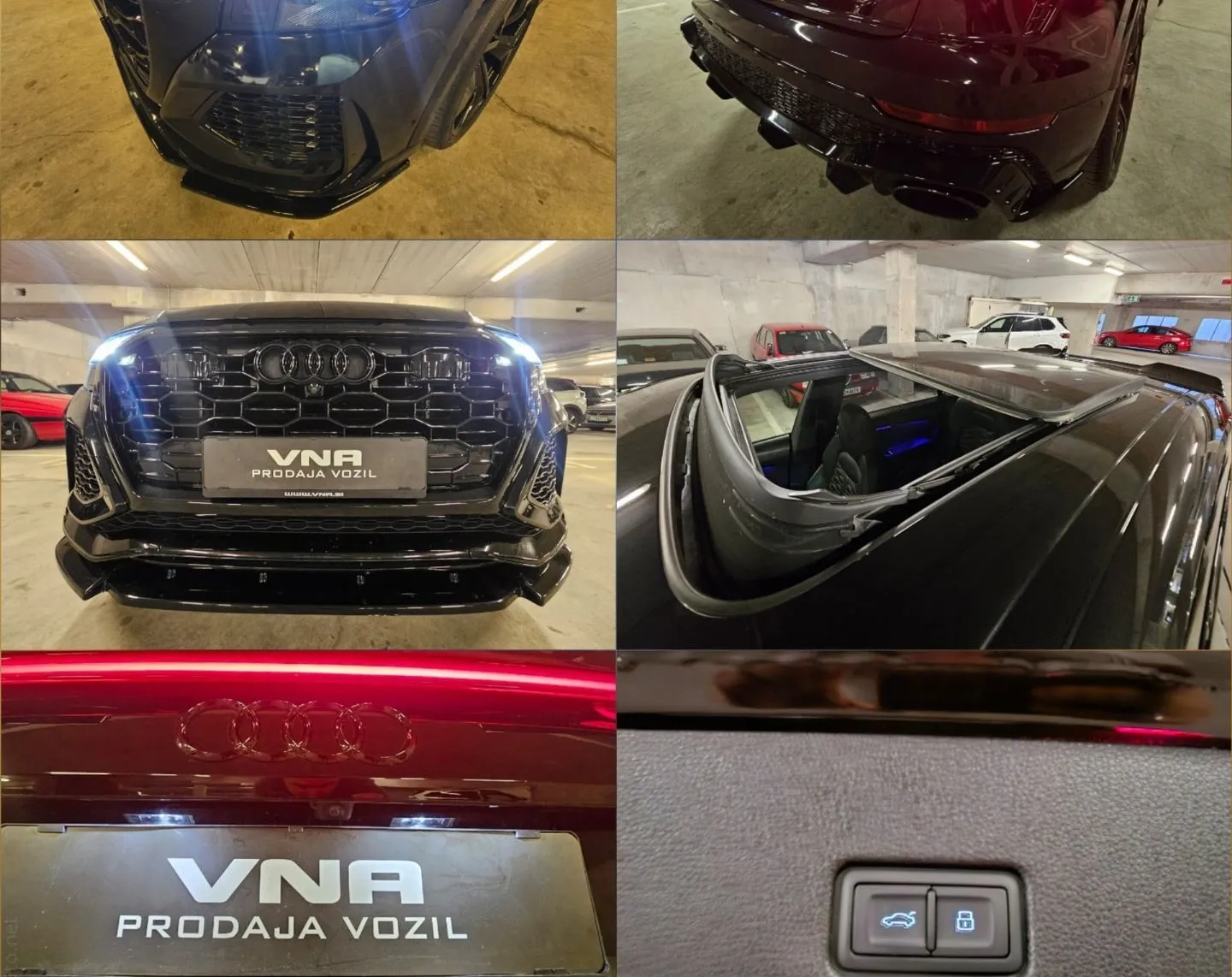 Notranja slika - Audi RS Q8 - quattro Tiptronic |PANO|RADAR|AERO|ALU23|ZRAK|TOP| - 12