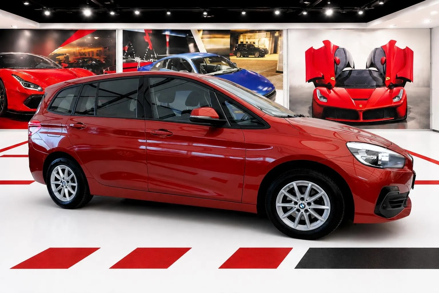 Zunanja slika - BMW serija 2 Gran Tourer: - 216d NOVI-MODEL LED AUT.NAVI 2x PDC ALU-1.LASTNIK. - 3