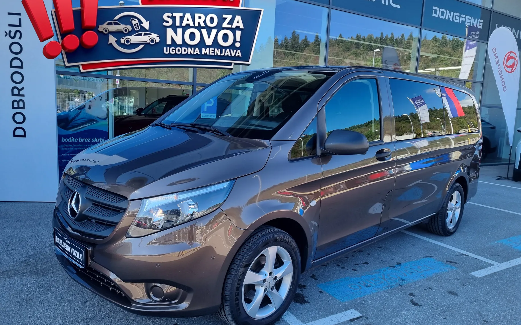 Zunanja slika - Mercedes-Benz Vito - Tourer 114 CDI - 8 SEDEŽEV + KLJUKA + SLOVENSKI - 3