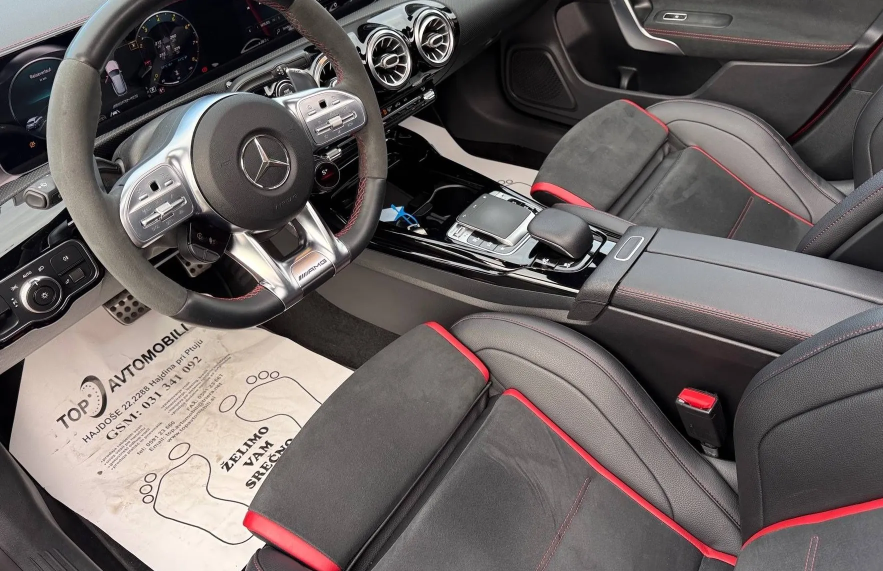 Zunanja slika - Mercedes-Benz CLA-Razred - CLA Shooting Brake AMG CLA 35 4MATIC FUL LED ACC NAVI KAMERA PANO - 13