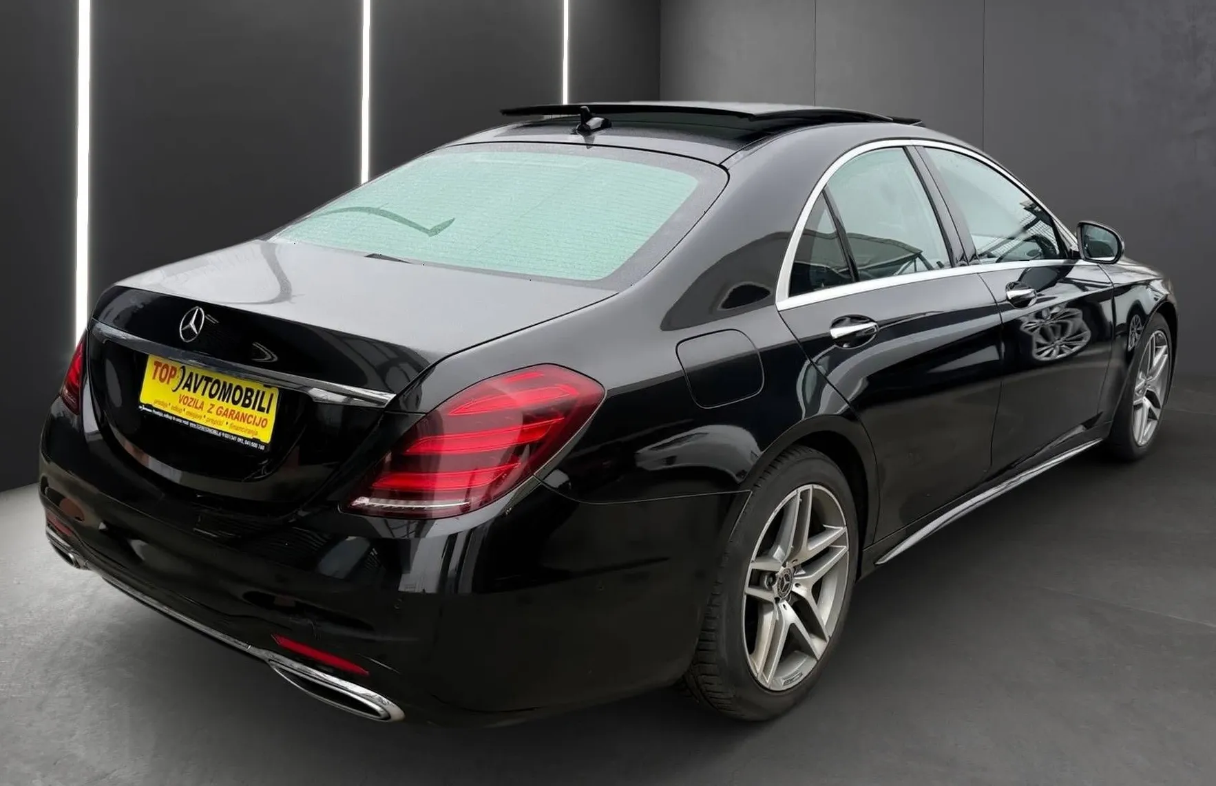 Zunanja slika - Mercedes-Benz S-Razred - 350d 4MATIC AMG LINE PANO MASAŽA ACC 360 ZRAČNO .. - 8