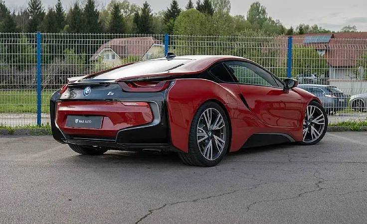 Zunanja slika - BMW i8 - Protonic Red Edition - 5