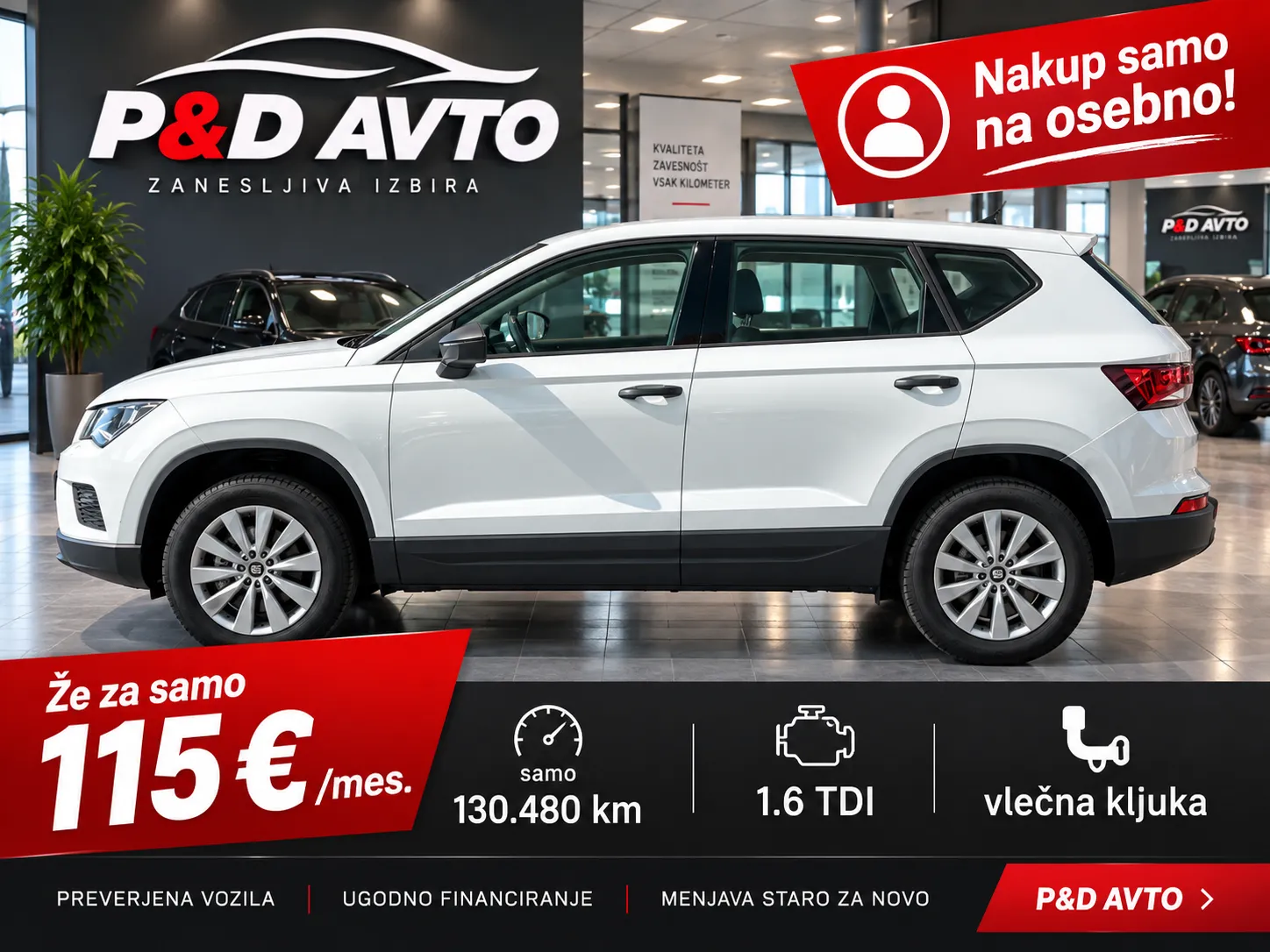 Zunanja slika - Seat Ateca - 1,6 TDI Reference - 1