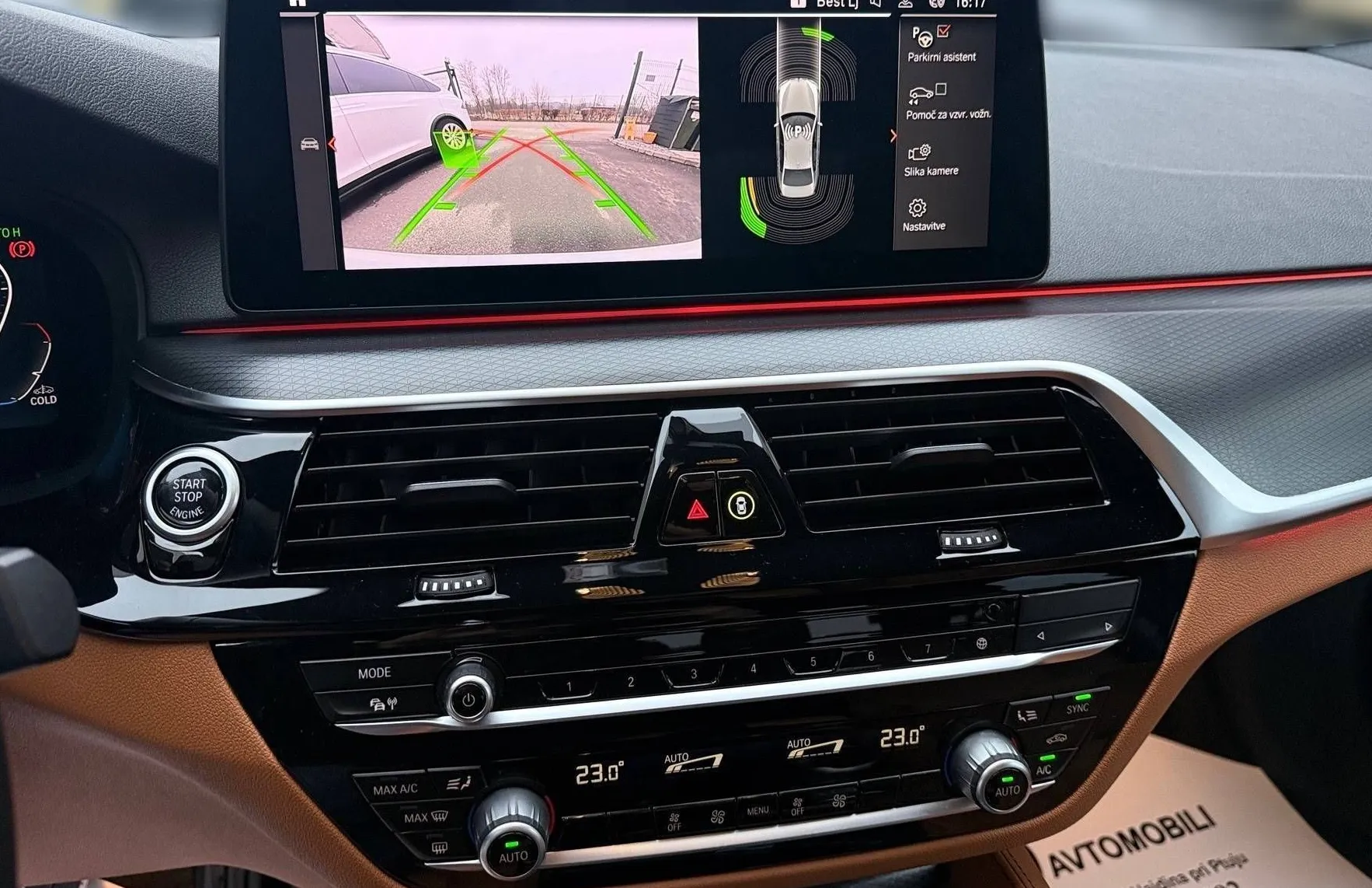 Zunanja slika - BMW Serija 5 - : 520d M PAKET LED NAVI PDC KAMERA TEM DAB EL SEDE - 16