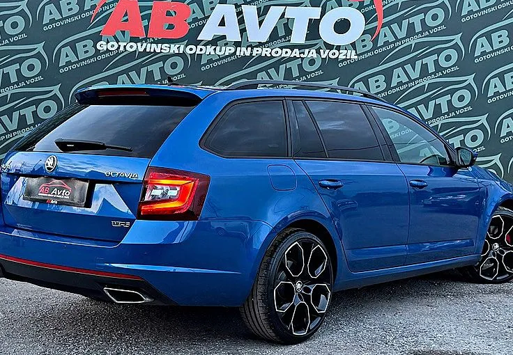 Zunanja slika - Škoda Octavia - RS 2.0 TDI DSG 135 kW+ALU19+LED+F1+FACELIFT+UGODNO - 5