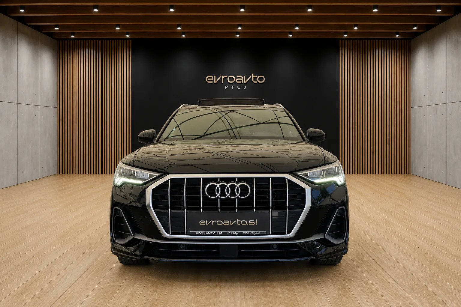 Zunanja slika - Audi Q3 - 35 TDI S line•Panoramska streha•Aktivni tempom KGV - 1