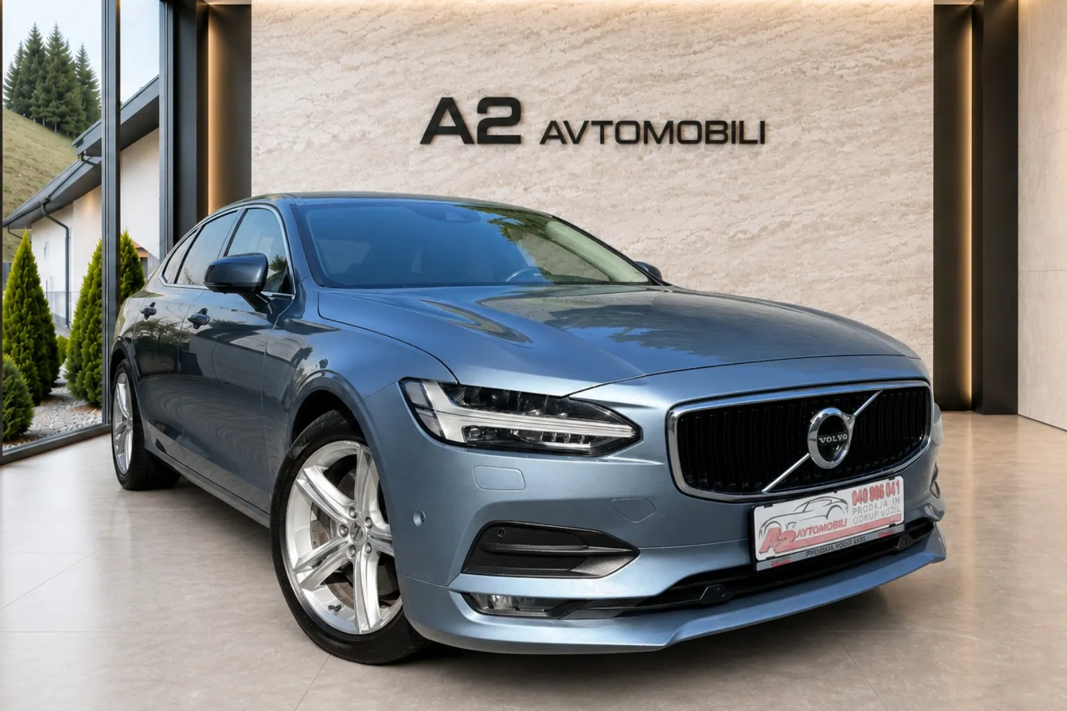 Zunanja slika - Volvo V90 - D5 A AWD 4X4-KAMERA 360-ACC-NAVI-ALU- - 6
