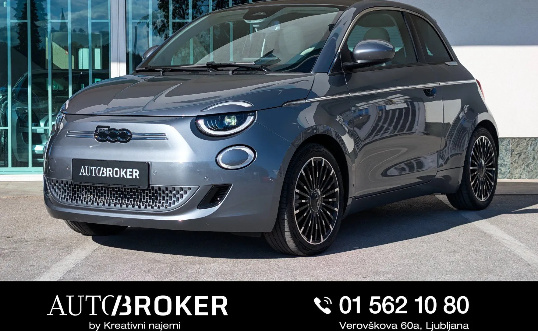 Zunanja slika - Fiat 500 - e 42 kWh Garancija do 2028 Panorama tempomat LED - 1