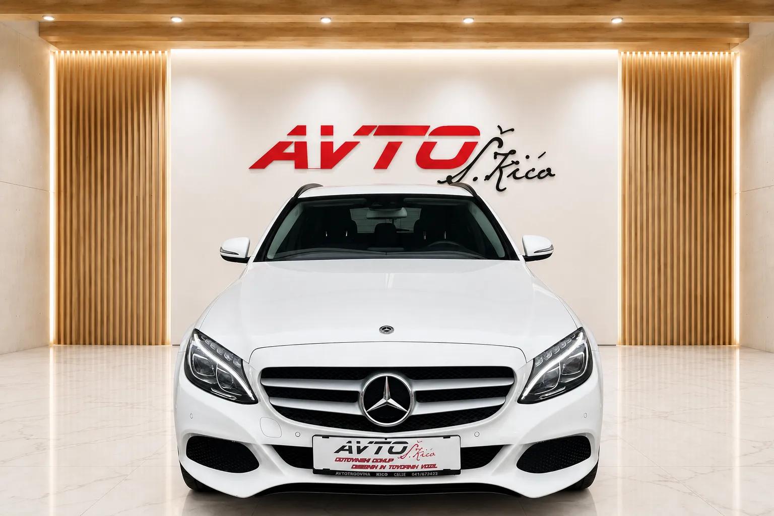 Zunanja slika - Mercedes-Benz C-Razred - C 200 d-BI-XENON-LED-AUT-KAMERA-RADAR TEM-NAVI-F1 - 5