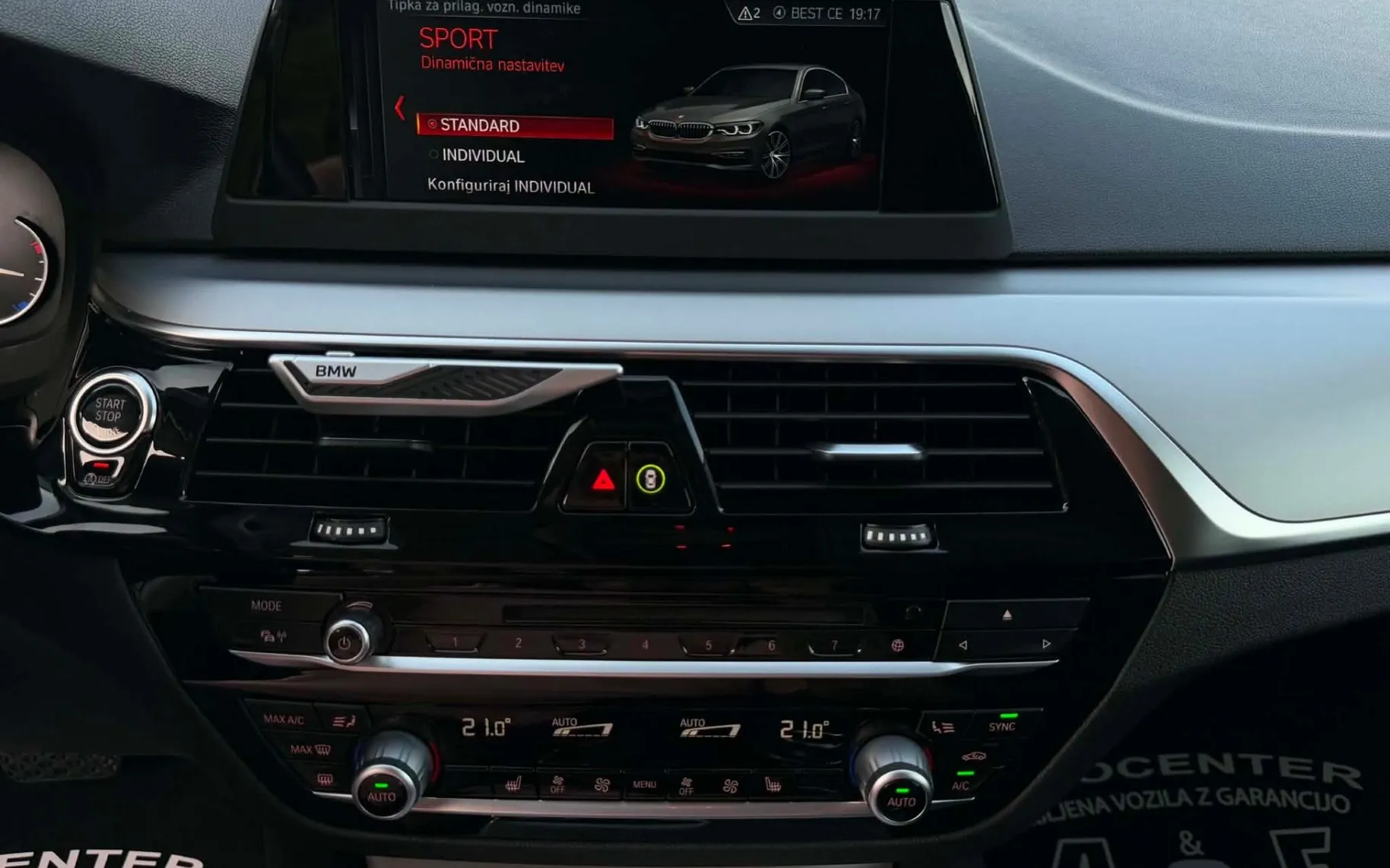 Notranja slika - BMW serija 5: - 520-AUT-BI XENON-NAVI-LIZING ZA TUJCE-ODLIČEN-... - 12