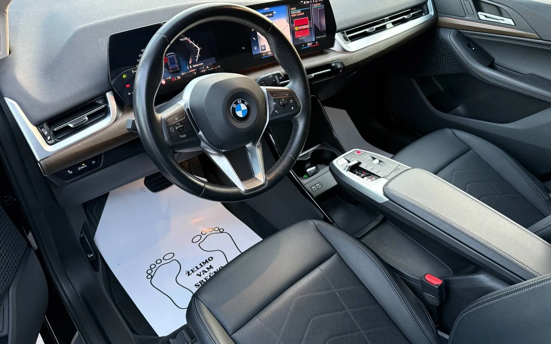 Notranja slika - BMW serija 2 Active Tourer: - 218d Active Tourer Avt.-1 LASTNIK-ALU-NAVI-LED-KAM - 9