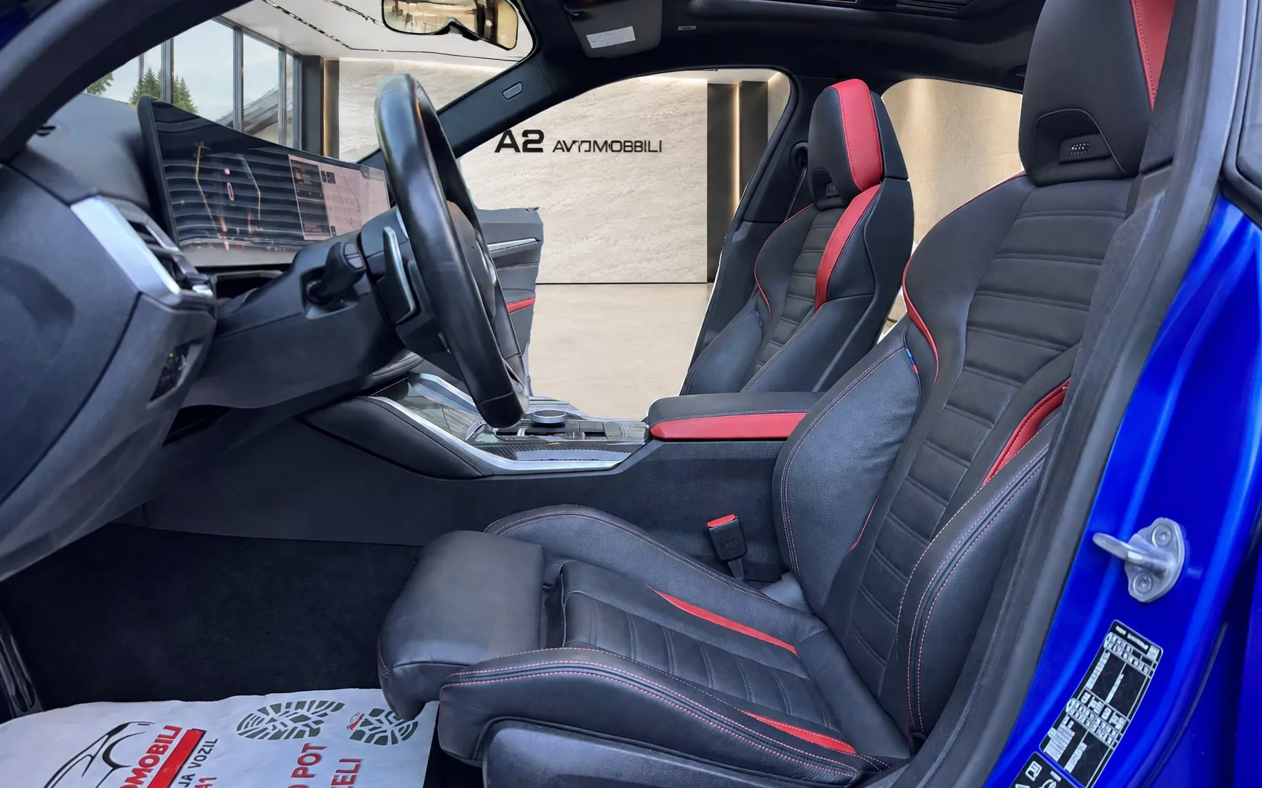 Notranja slika - BMW serija 4 Gran Coupe: - 420d xDrive M.PRO-PERFORMANCE SEDEŽI-MAT-HARMAN- - 12